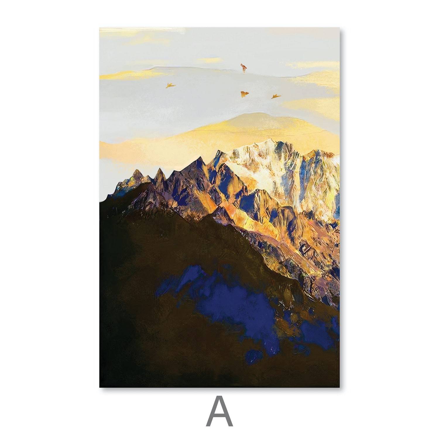 Shining Mountains Canvas - Image 5