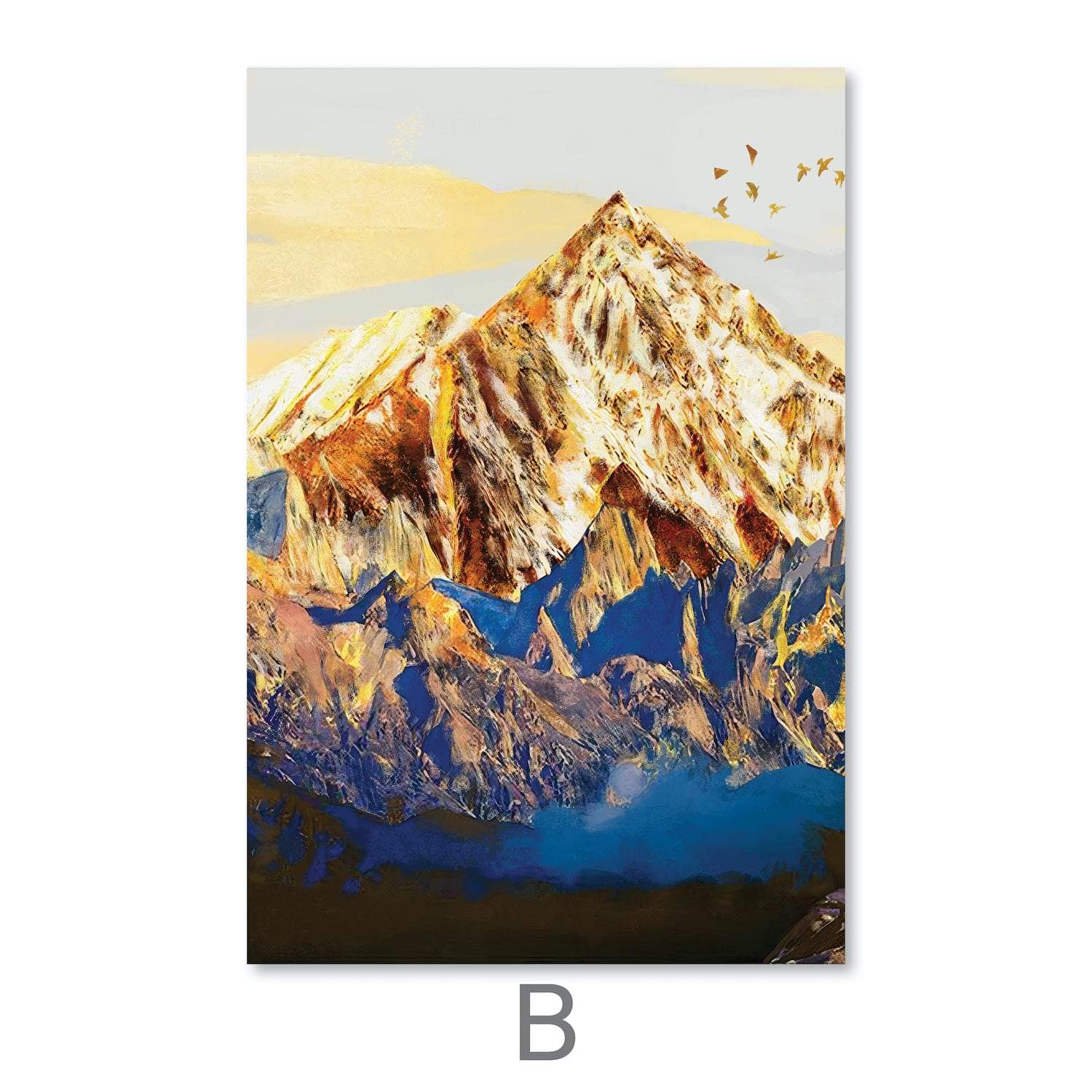 Shining Mountains Canvas - Image 6