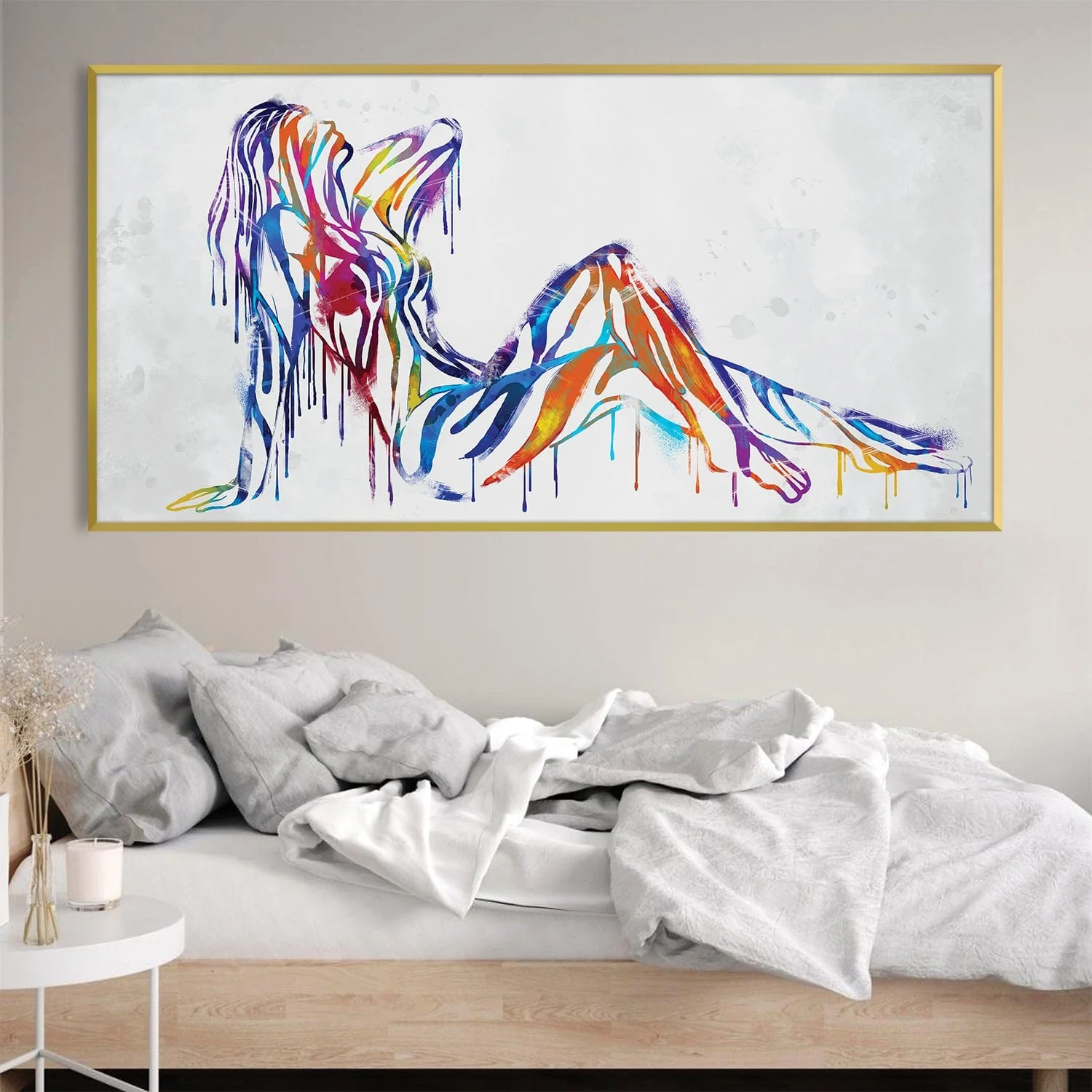 Silhouette of Color Canvas - Image 3