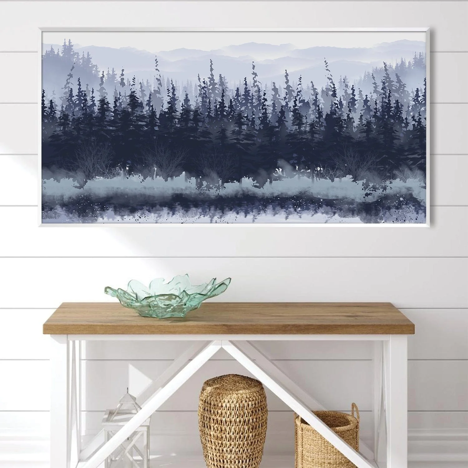 Slated Forest Canvas - Single Panel - Image 3