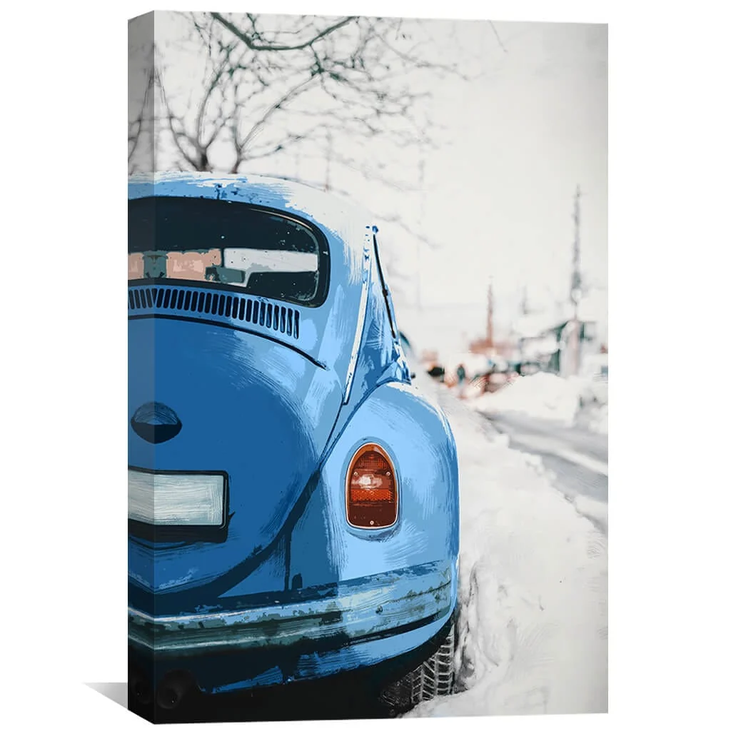 Snow Roads Canvas - Image 2