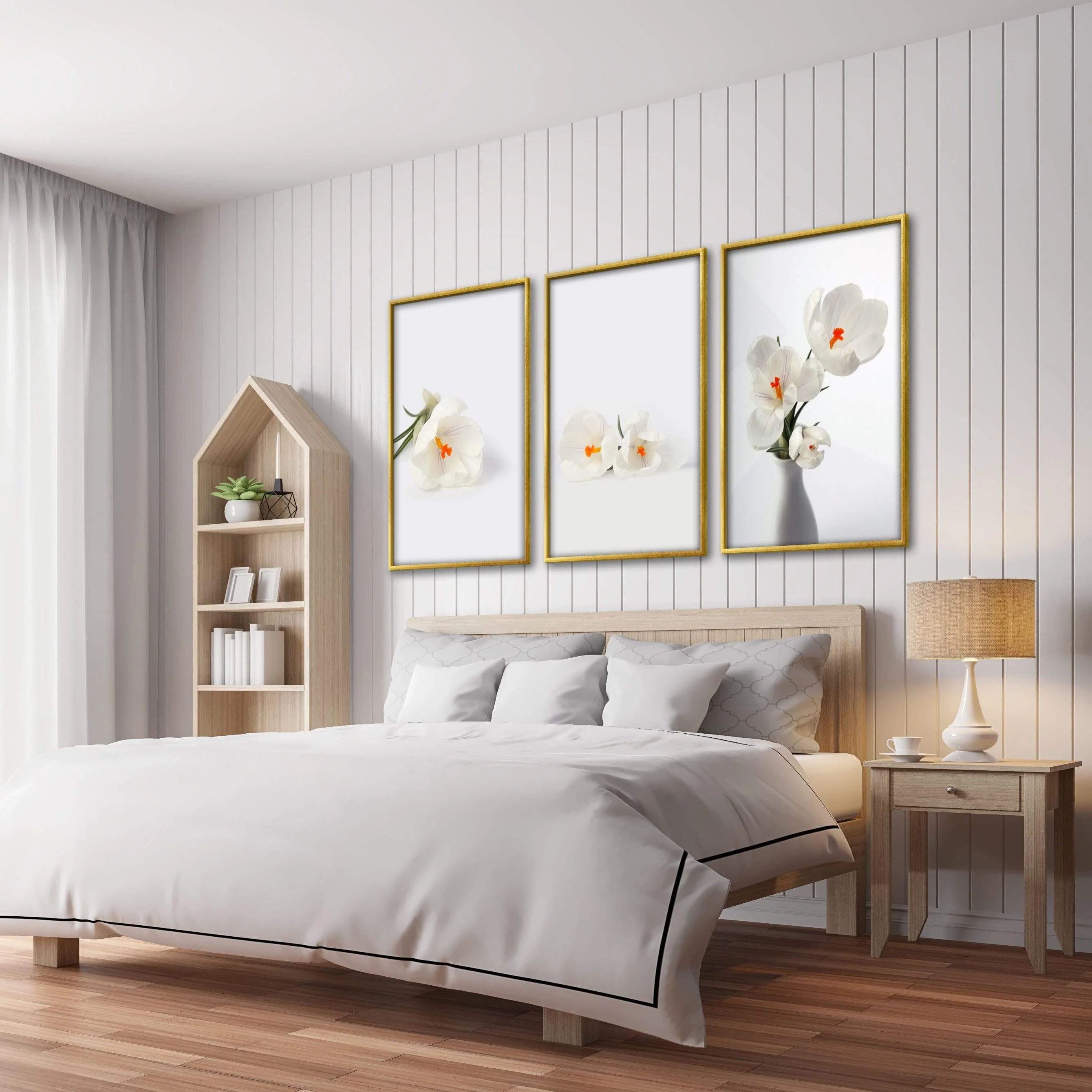Snowdrop Flowers Canvas - Image 4