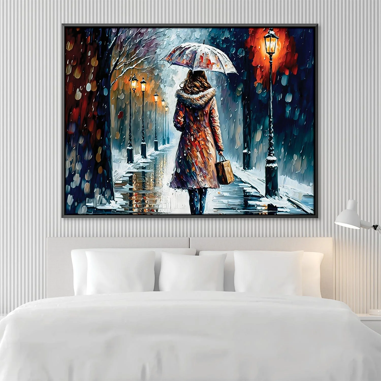 Snowy Beauty Canvas - Image 3