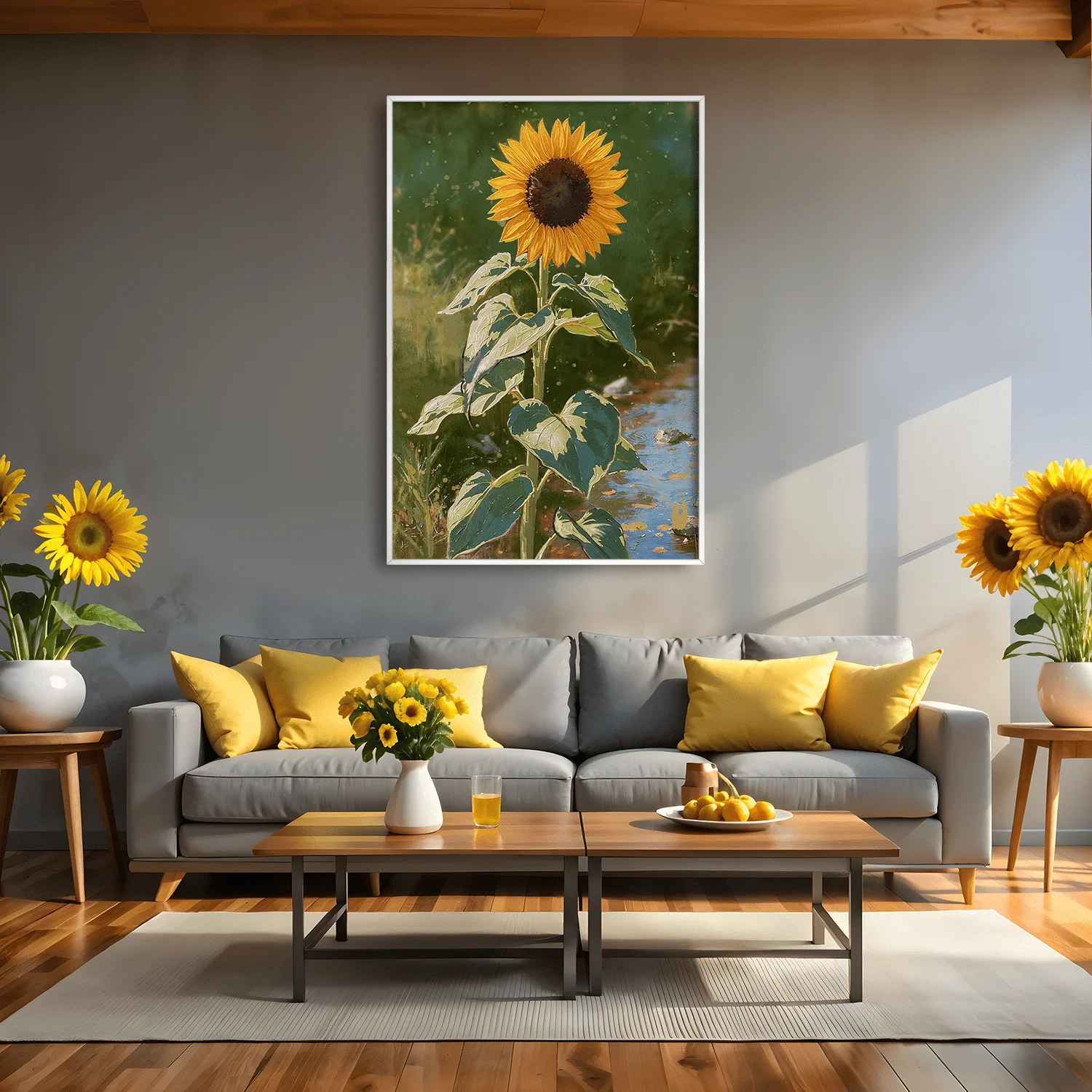 Sol Bloom Canvas - Image 3