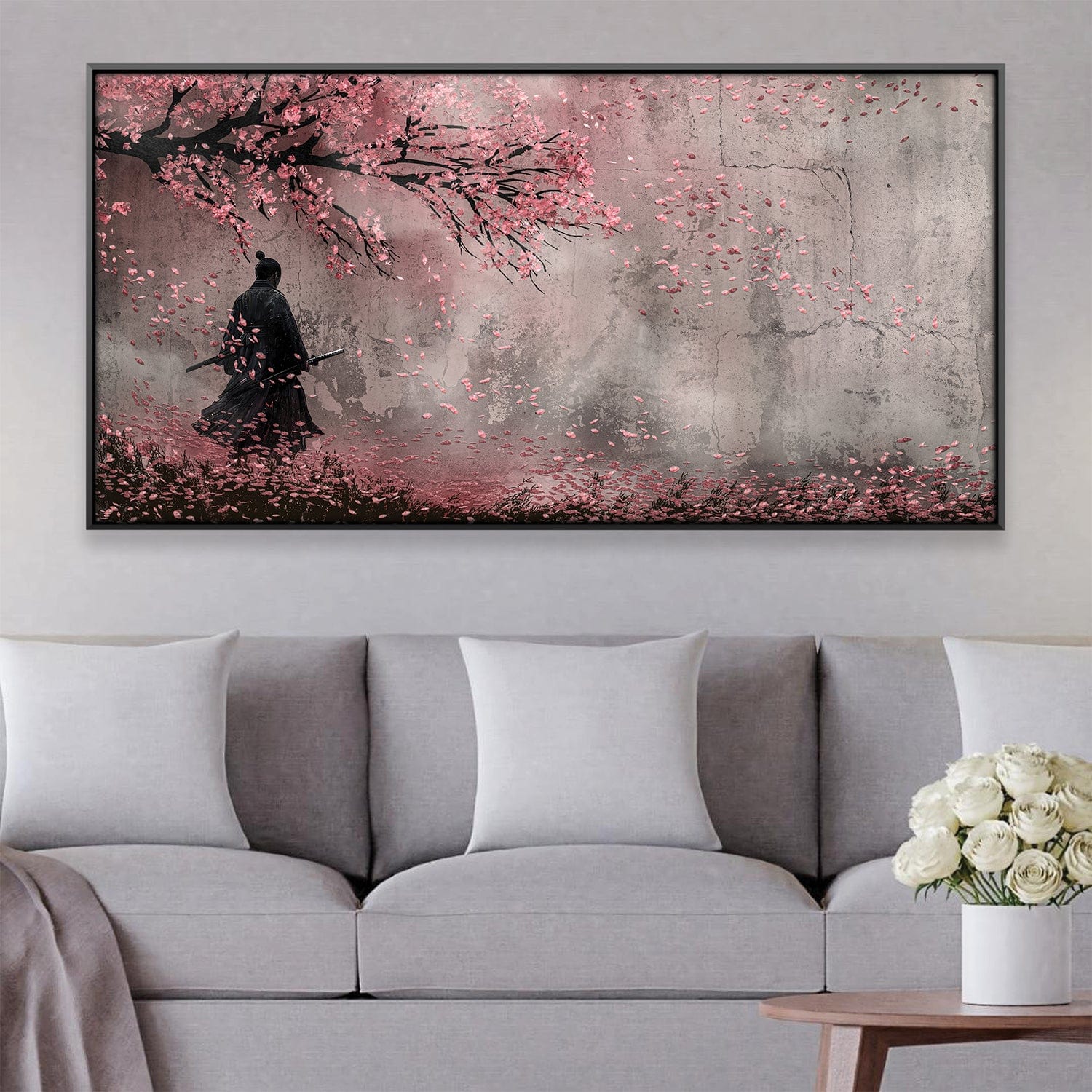 Solitude in Sakura Canvas