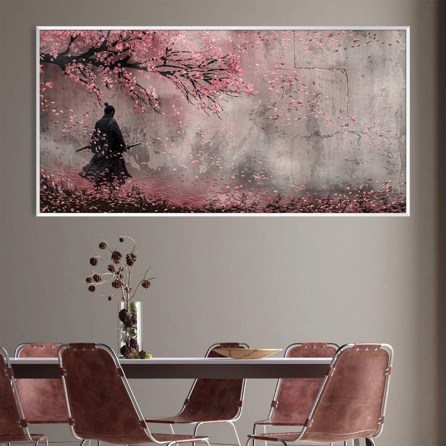 Solitude in Sakura Canvas - Image 3