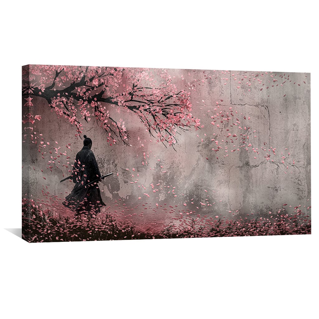 Solitude in Sakura Canvas - Image 4