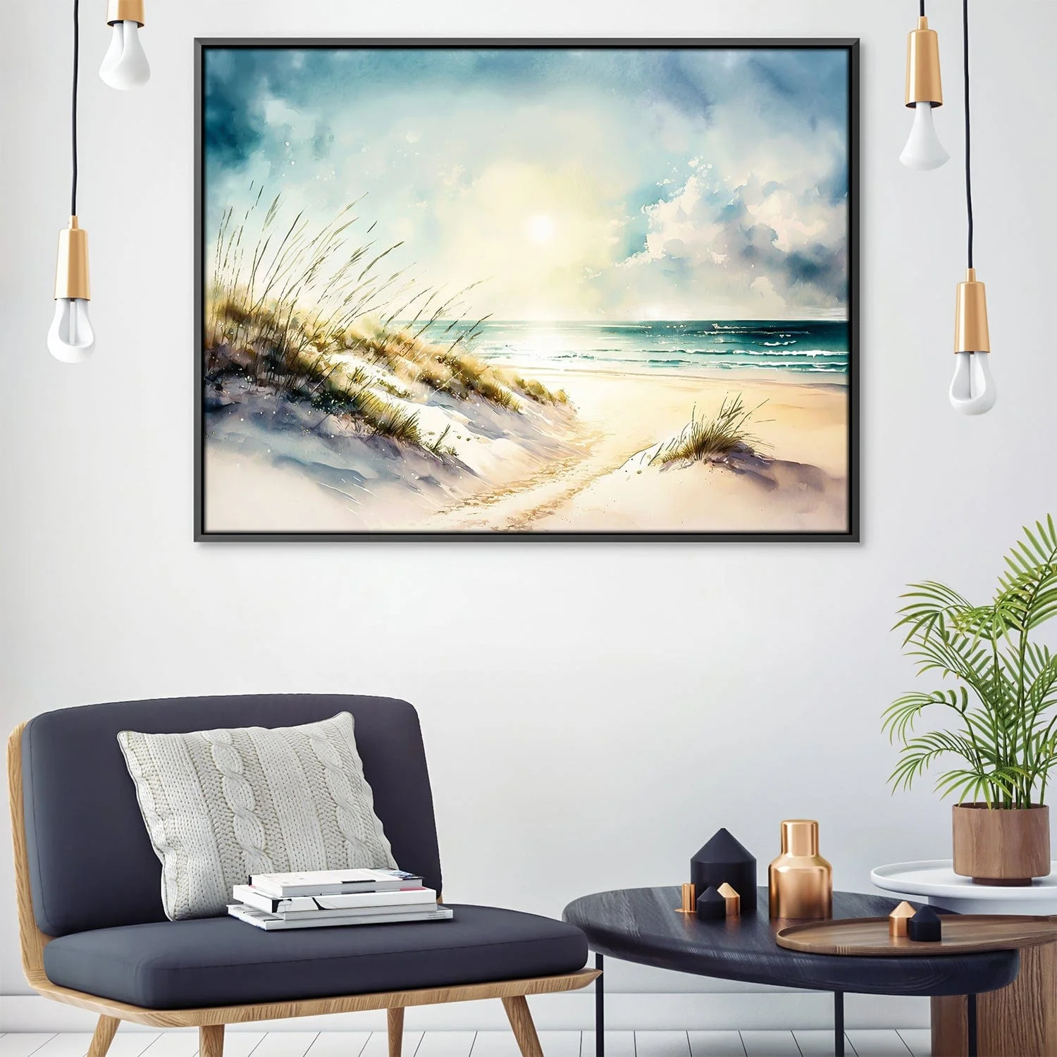 Soothing Shoreline Canvas - Image 4
