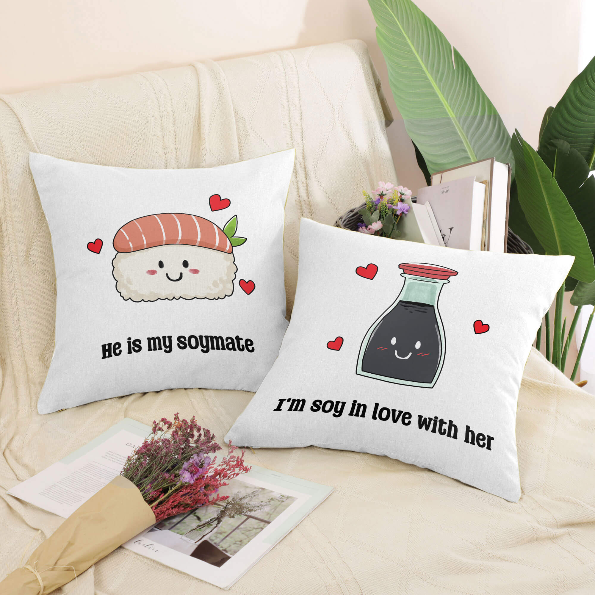 Soy Mates Cushion - Image 4