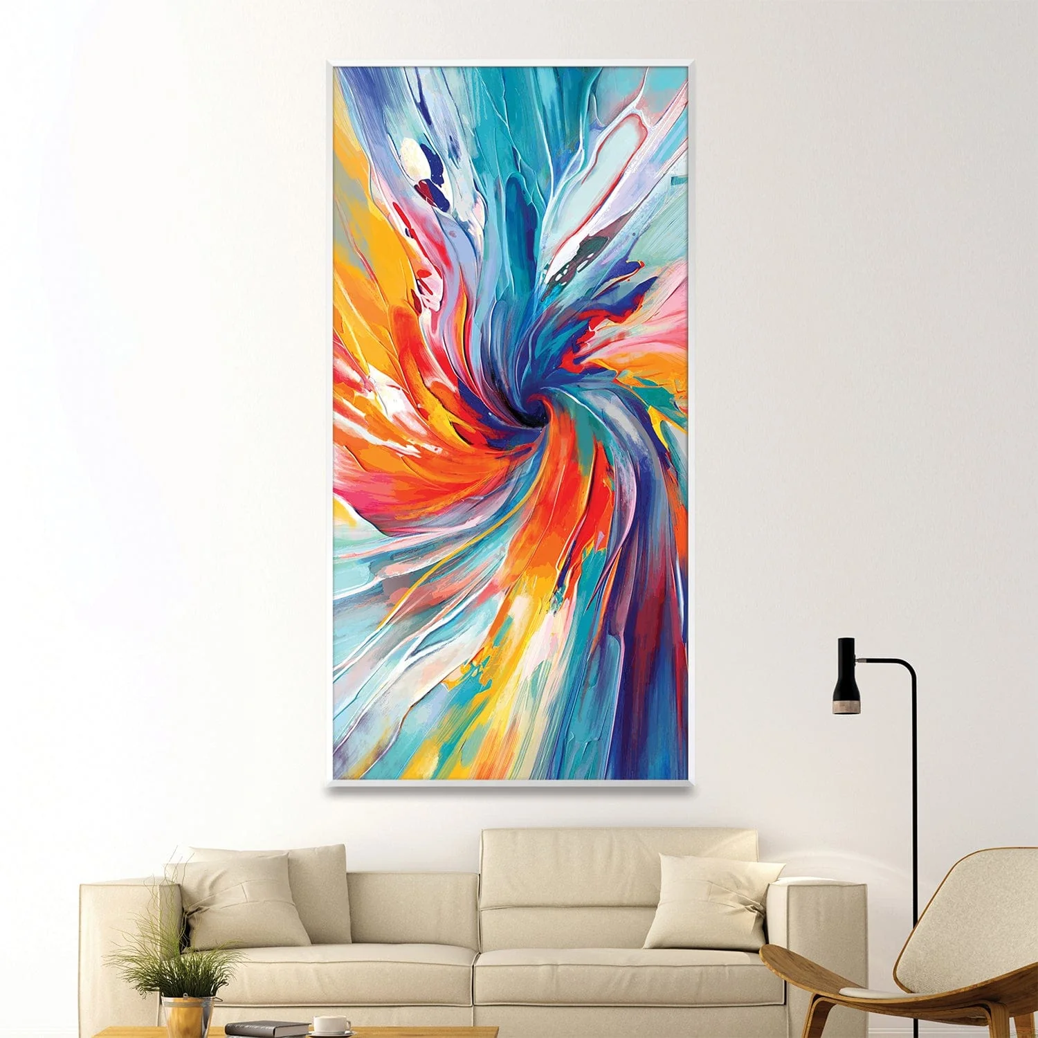 Spiral Spectrum Canvas - Image 3