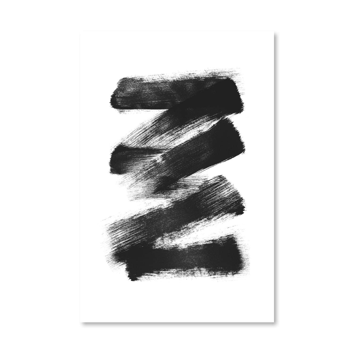 Stacked Faded Strokes Canvas - Image 3