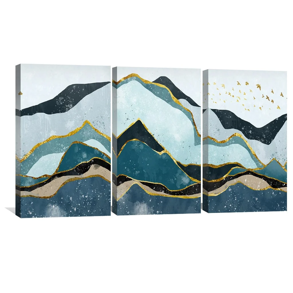 Stacking Mountains Canvas - Image 4