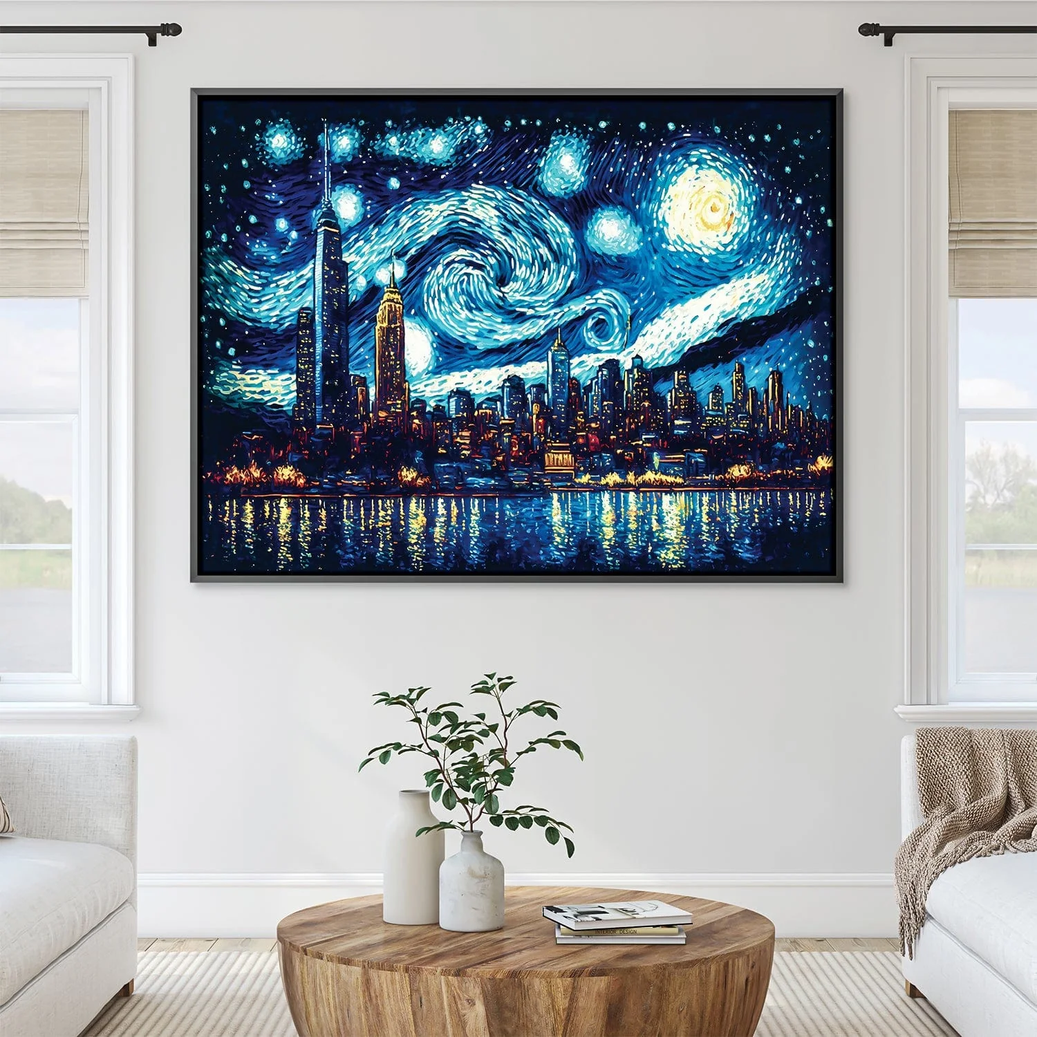 Starry Horizon Canvas - Image 3