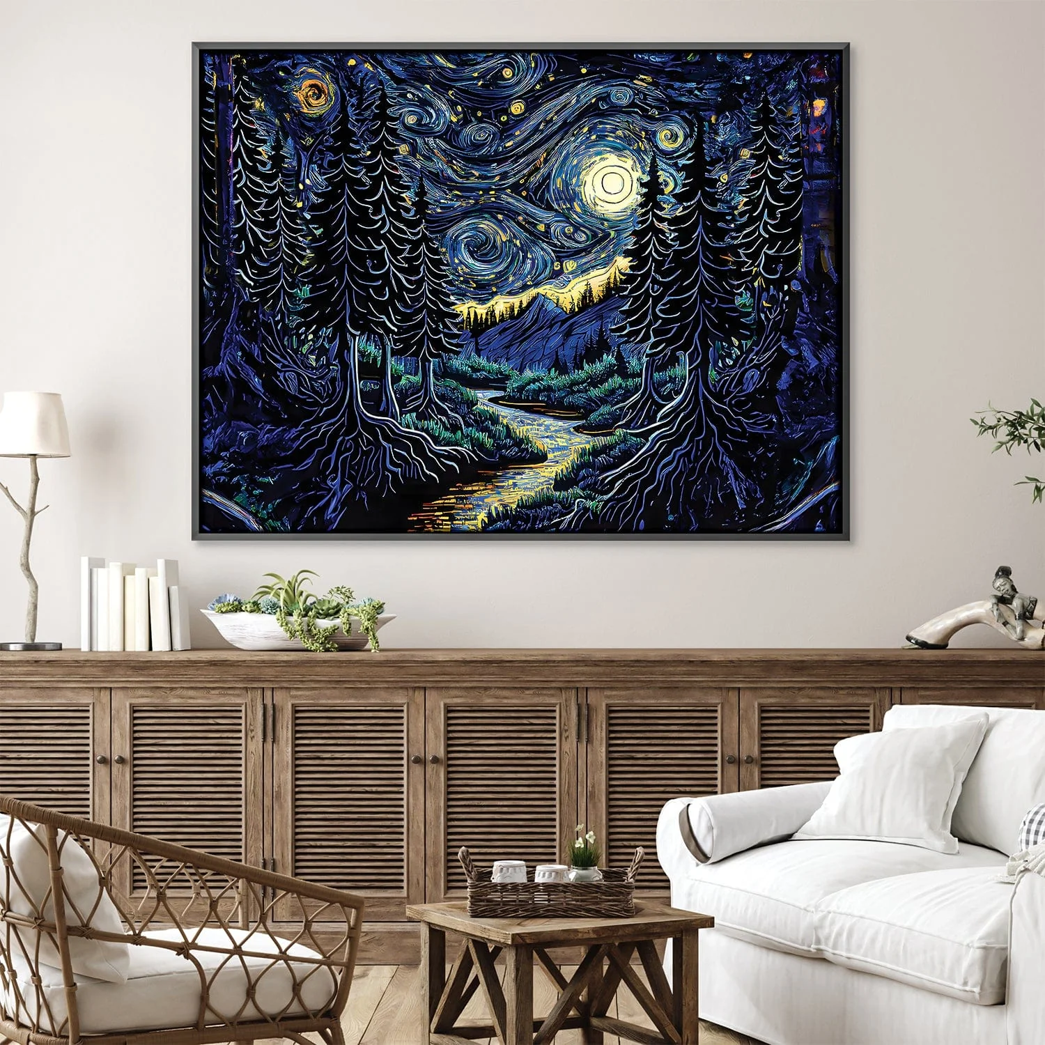 Starry Nature Canvas - Image 4