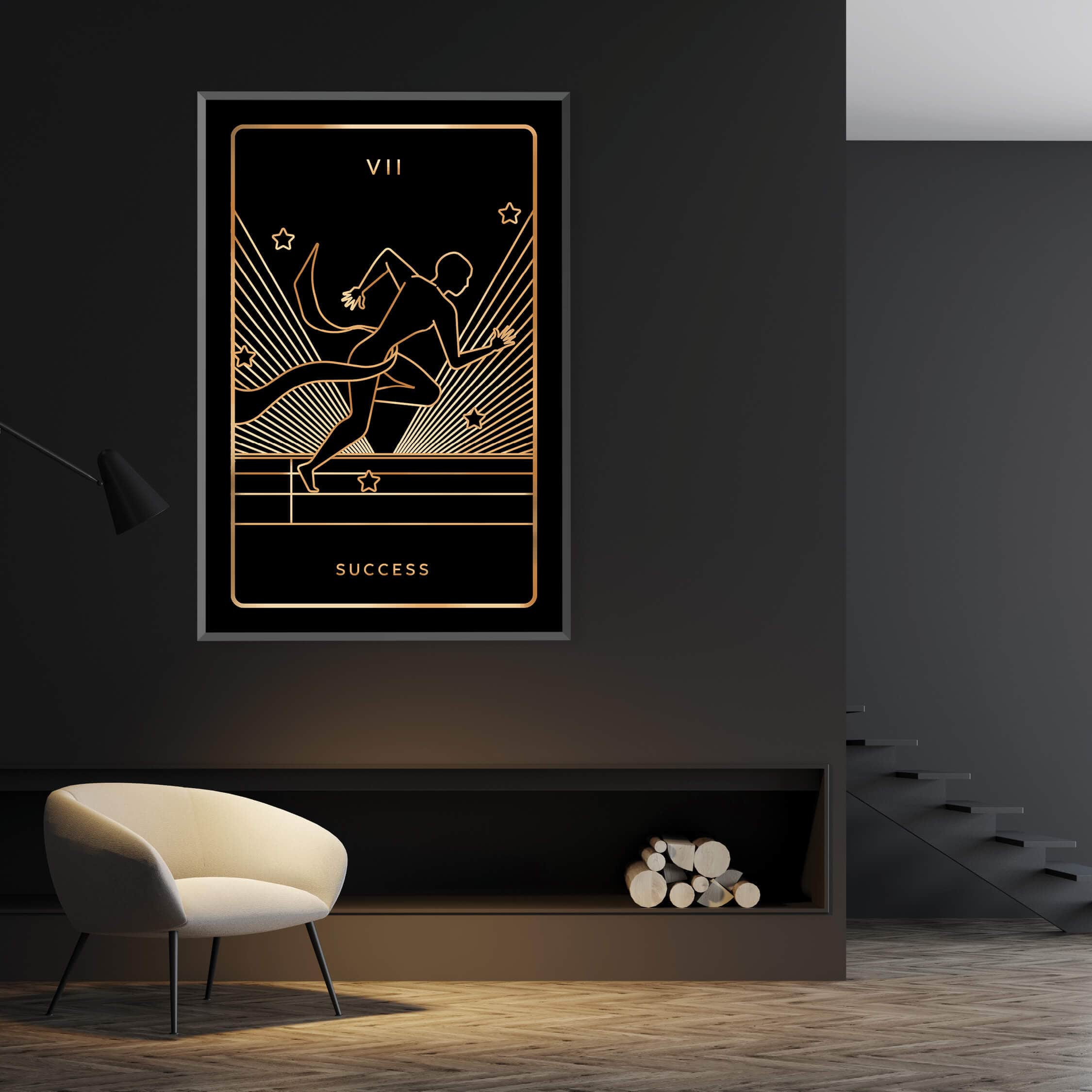 Success Tarot Card Canvas - Image 4