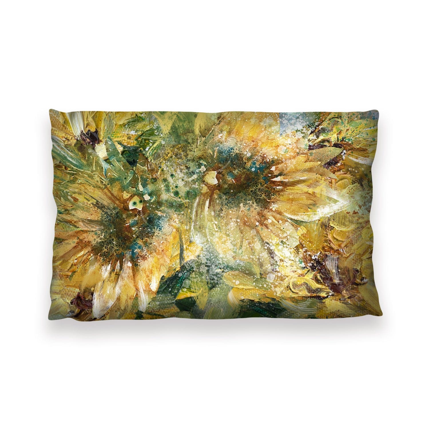 Sunflower Whirlwind Cushion