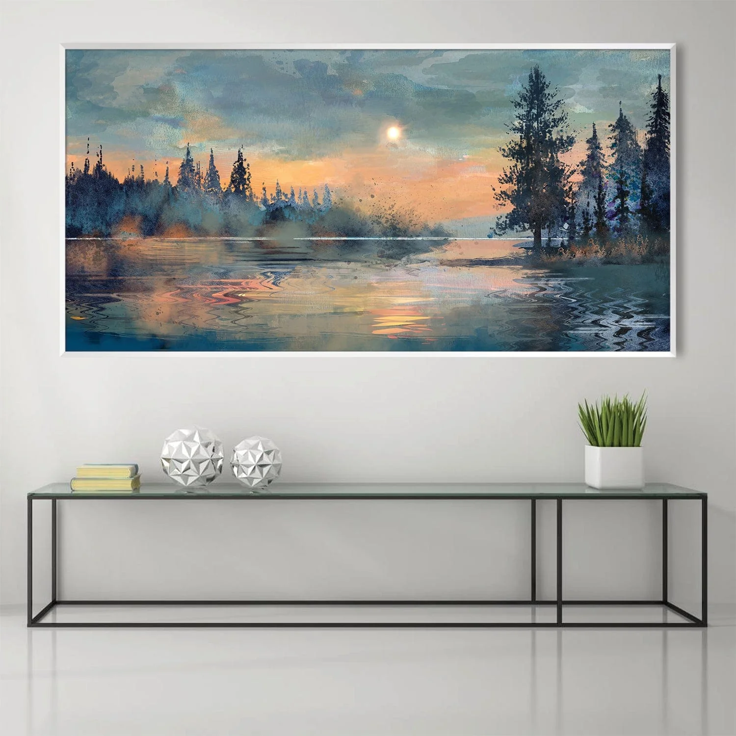 Sunset Reverberation Canvas - Image 3