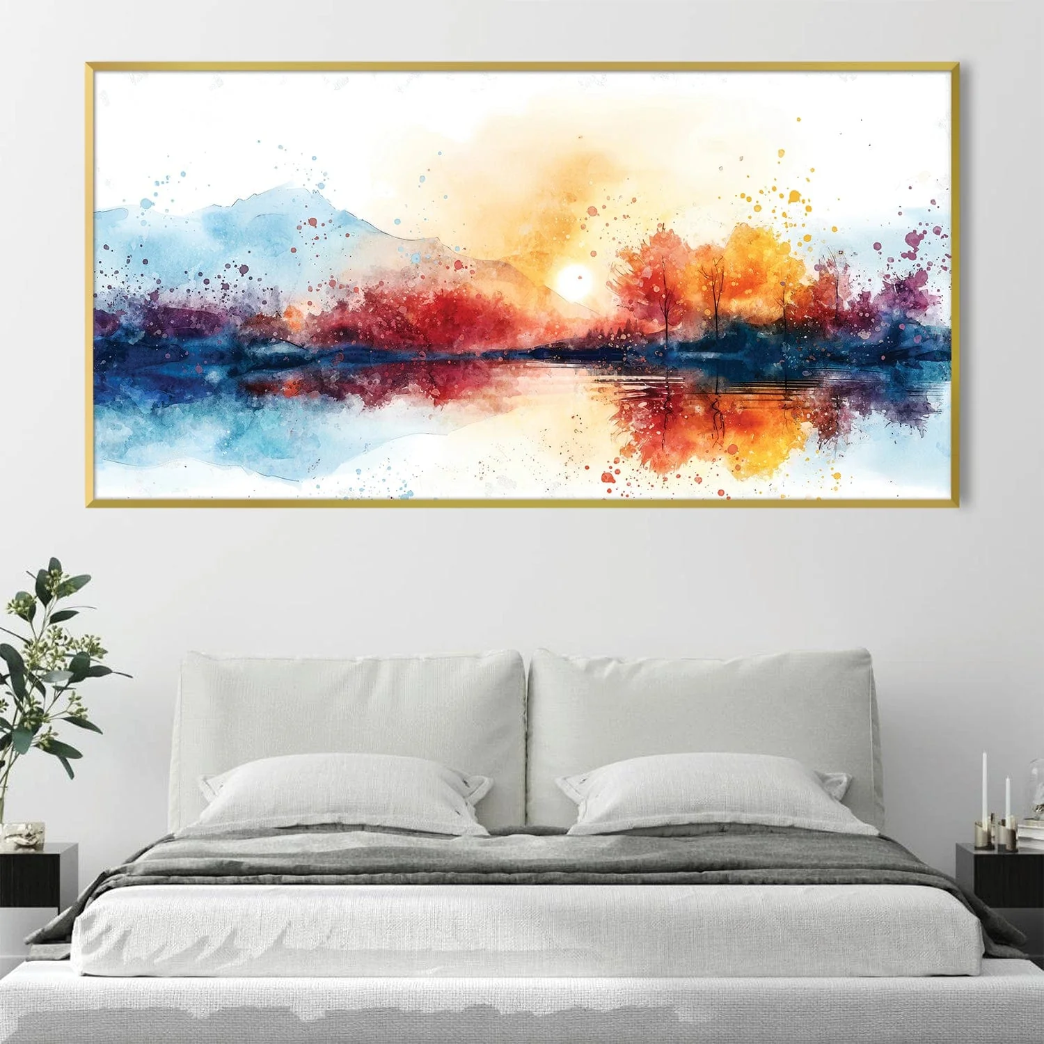 Sunset Splash Canvas - Image 2