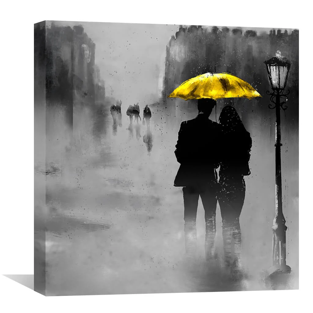 Sunshine In The Rain Canvas - Image 2