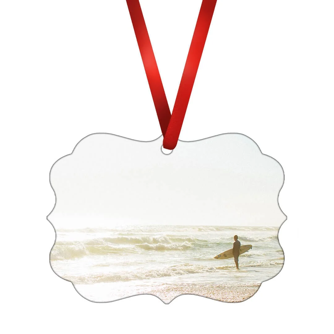 Surfer Paradise Landscape Ornament