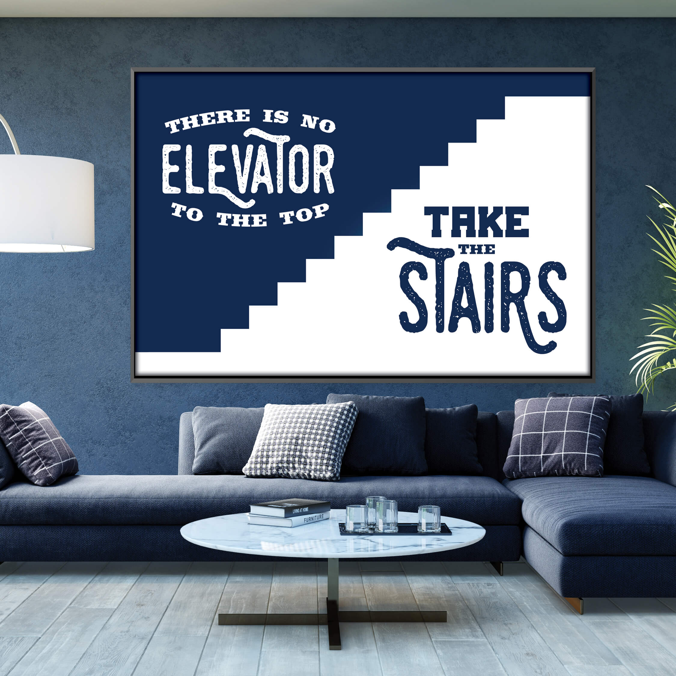 Take The Stairs Canvas - Image 3