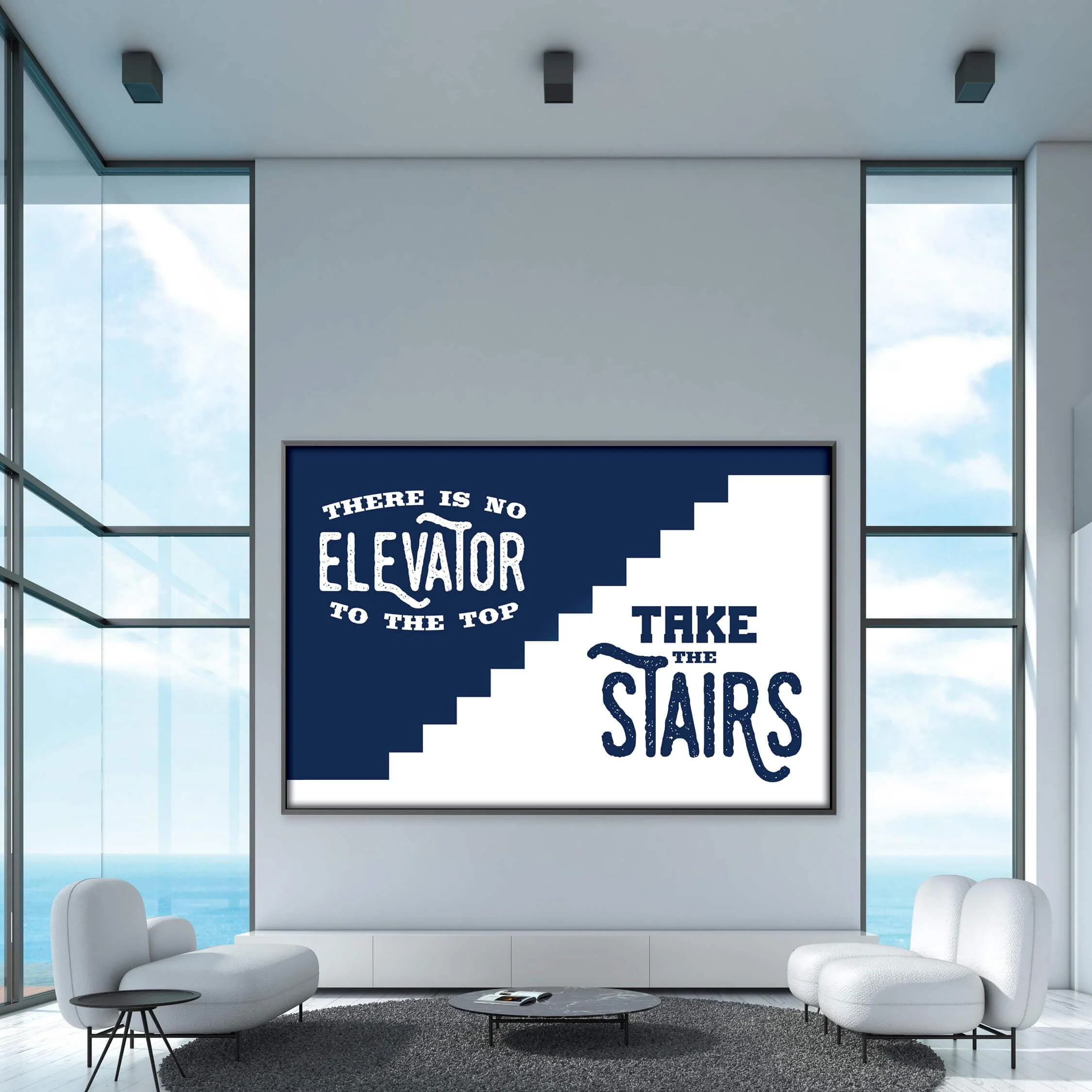 Take The Stairs Canvas - Image 5