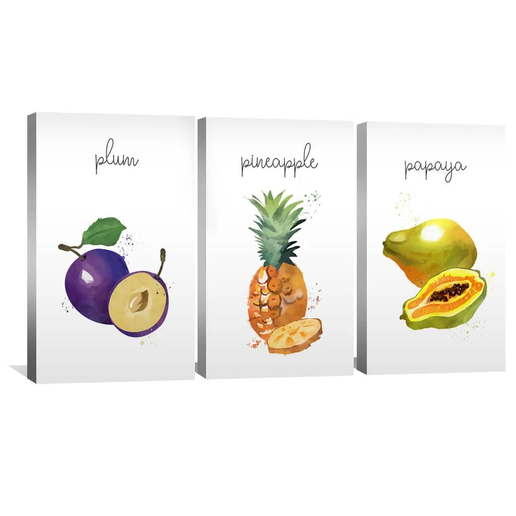 Tasteful Fruits Canvas - Image 2