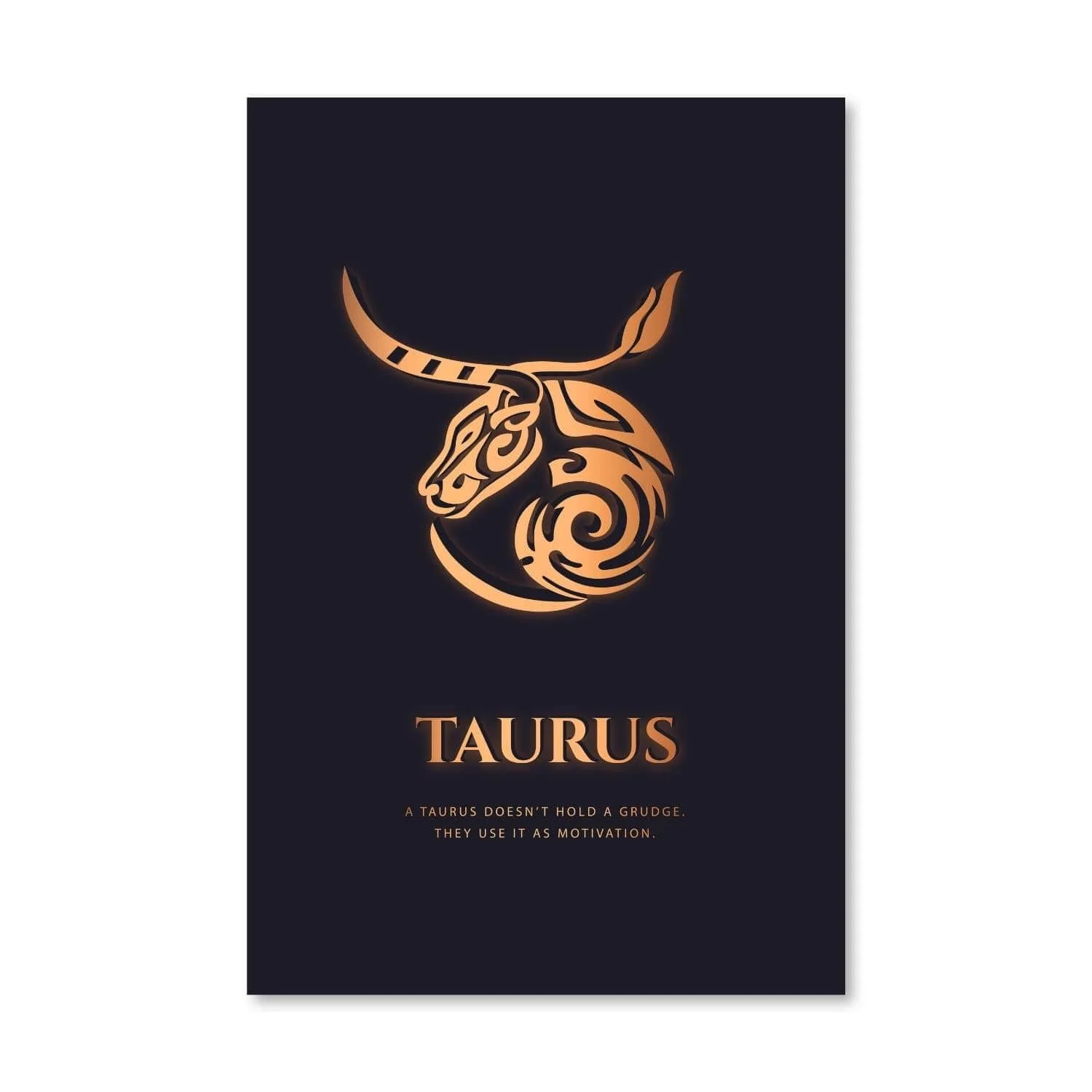 Taurus - Gold Canvas - Image 5