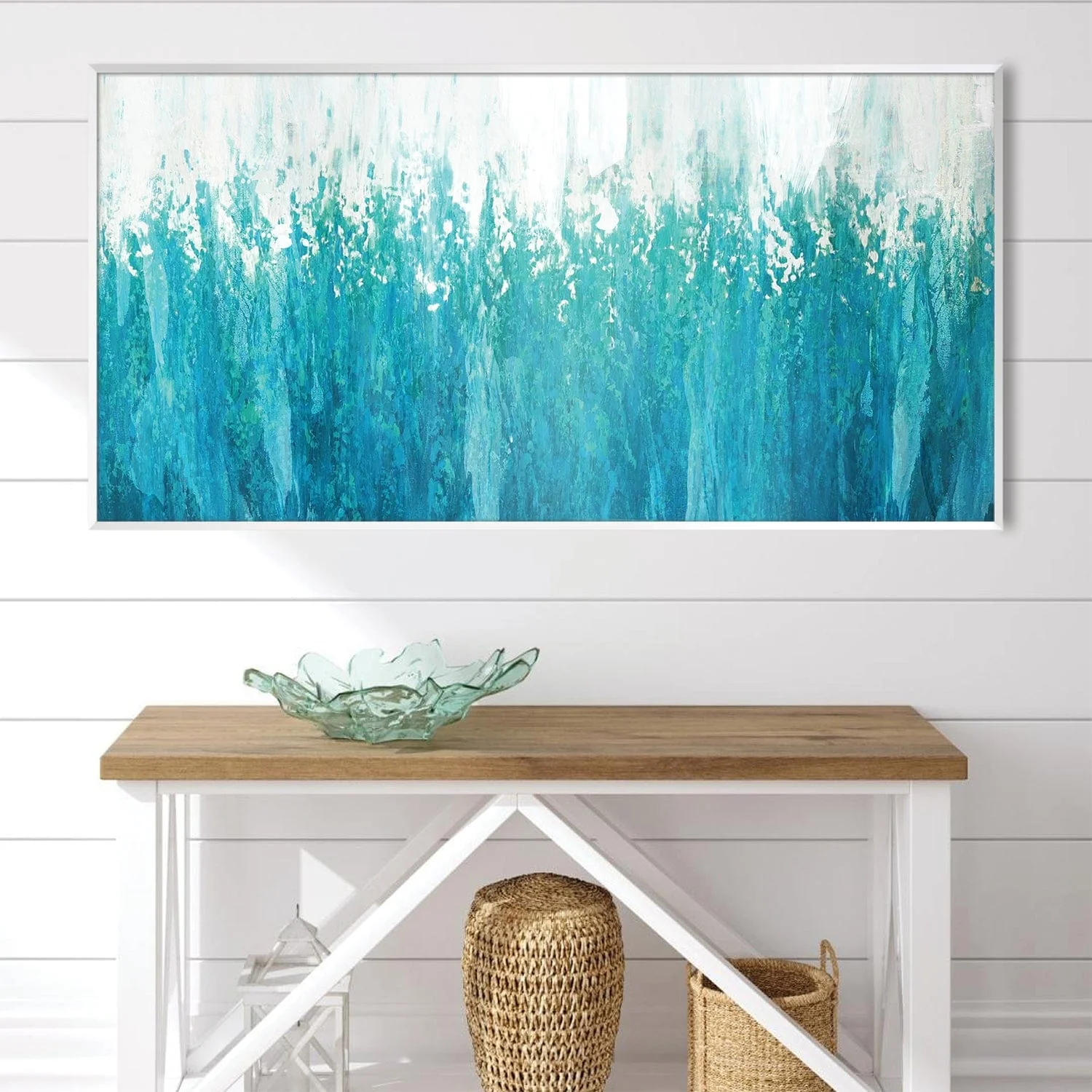 Teal Transition Canvas - Image 3