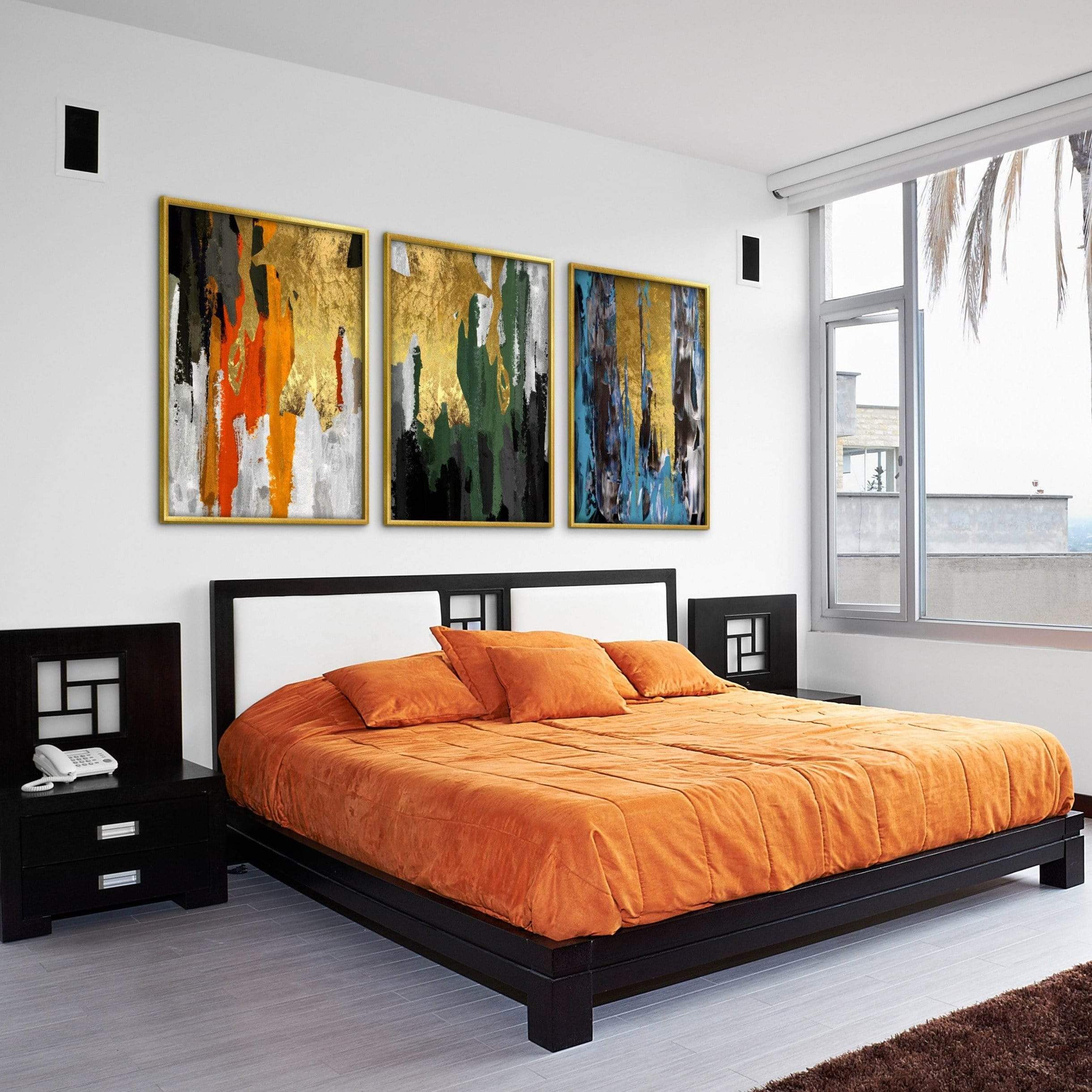 The Abstract Curtain Canvas - Image 4