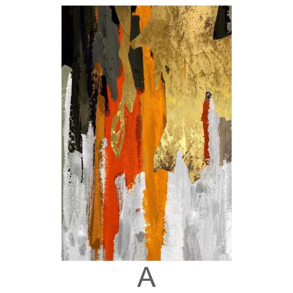 The Abstract Curtain Canvas - Image 7