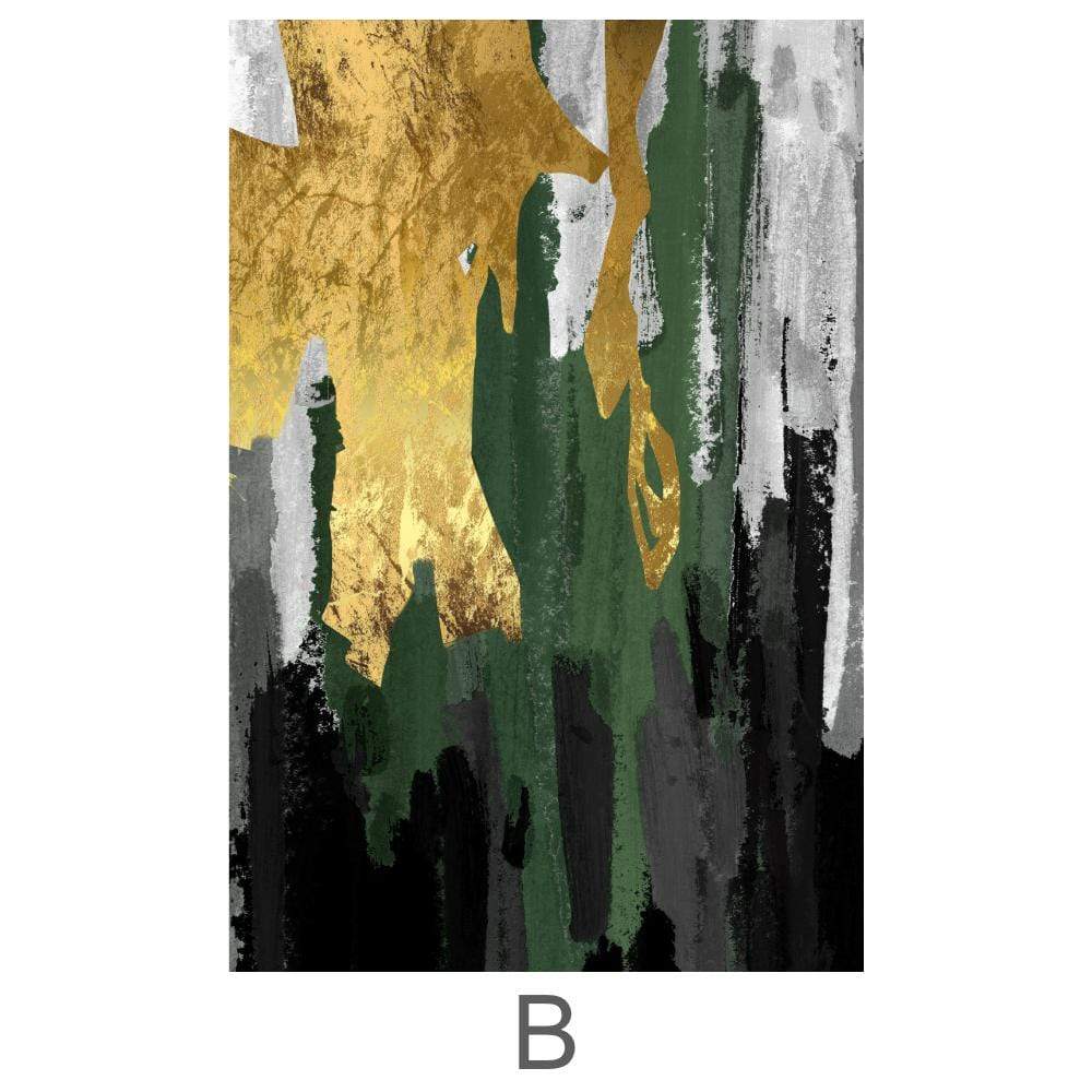 The Abstract Curtain Canvas - Image 8