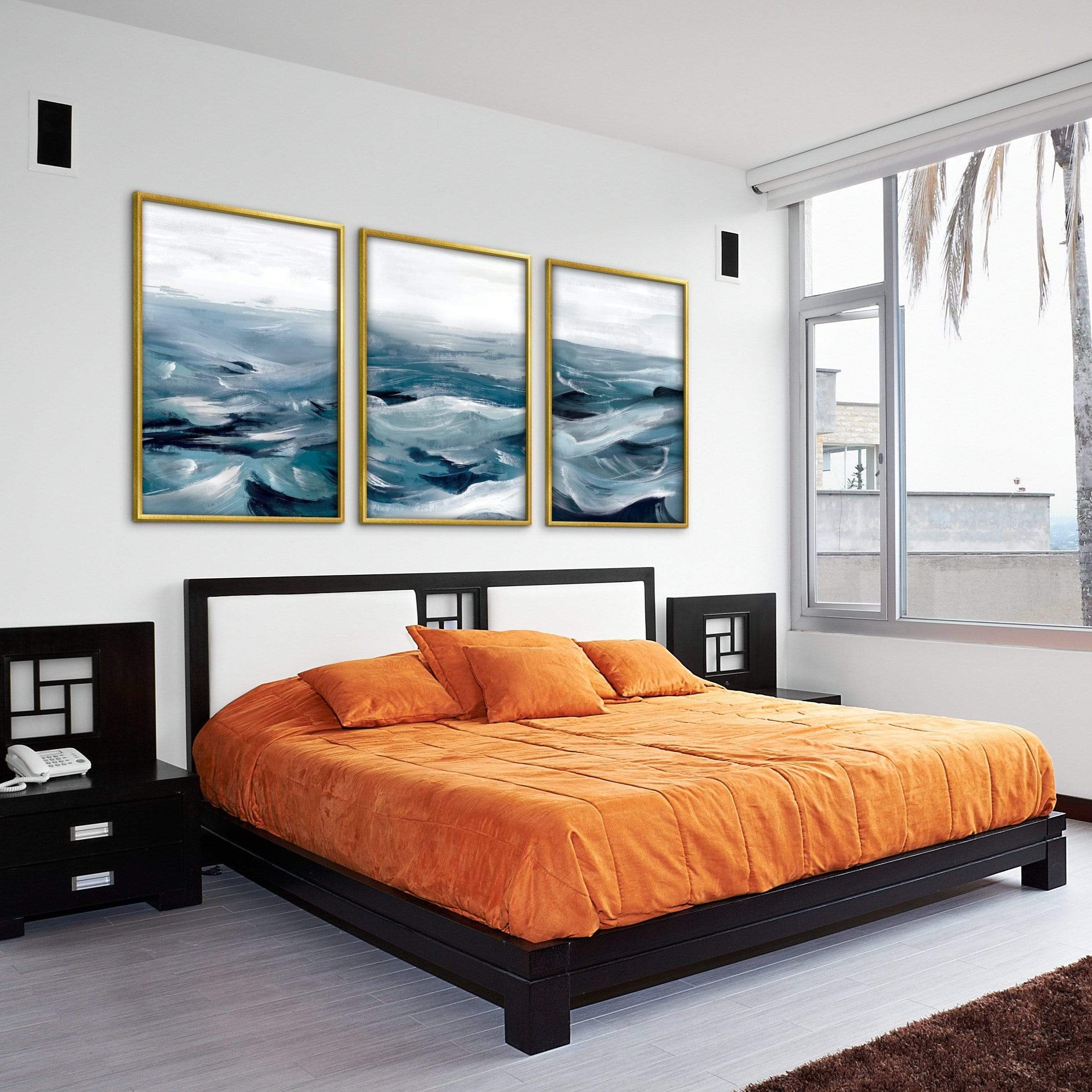 The Brushed Ocean Canvas - Image 4