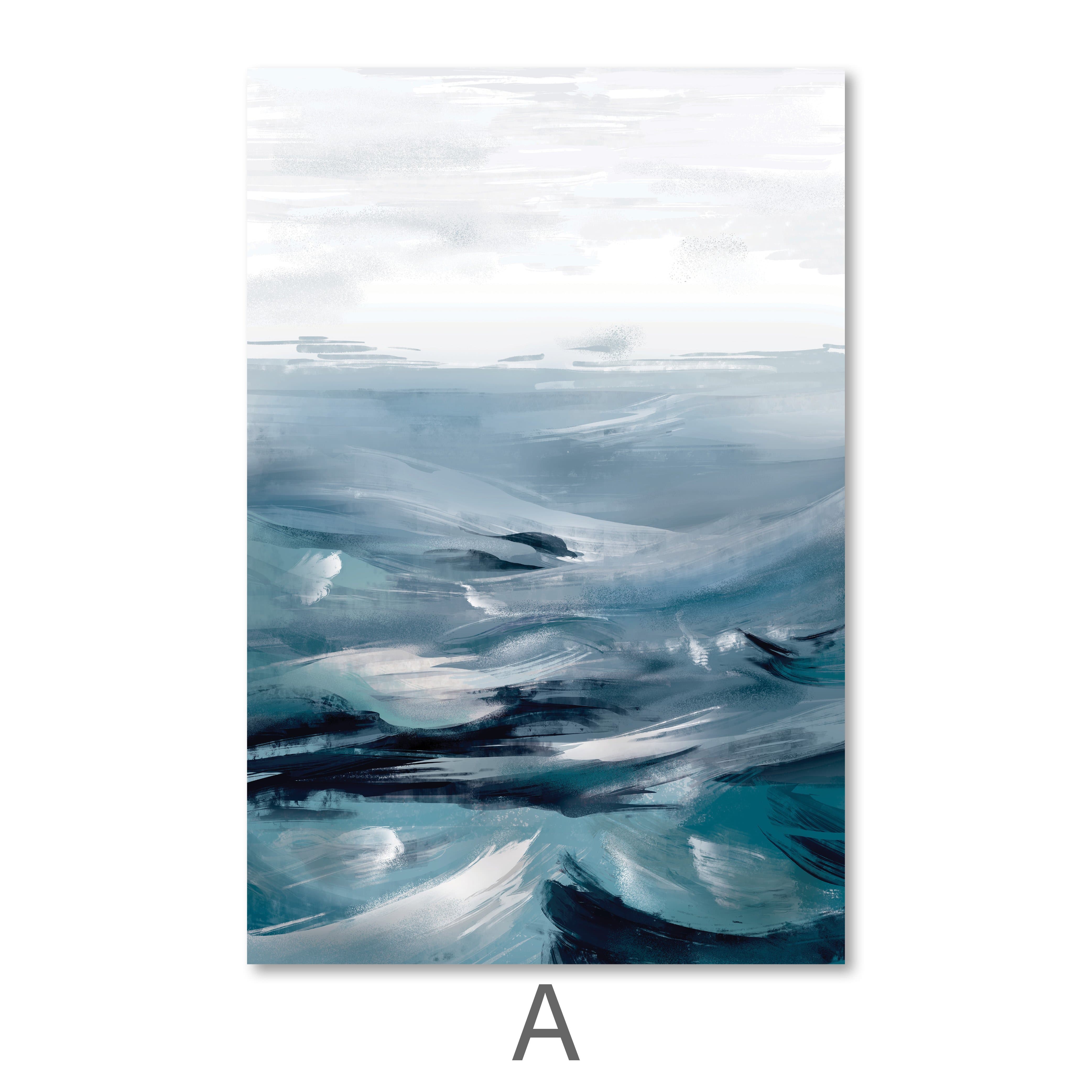 The Brushed Ocean Canvas - Image 5