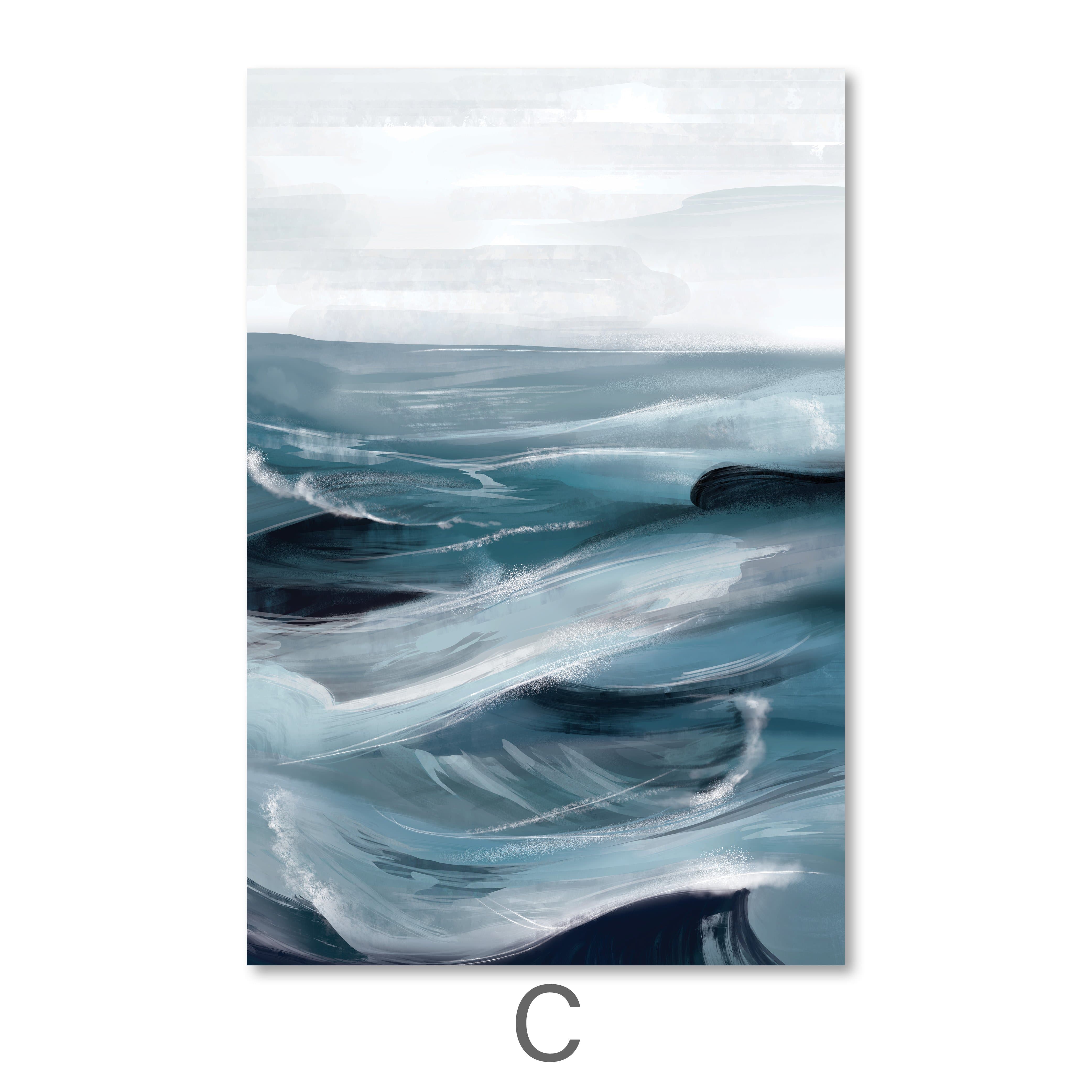 The Brushed Ocean Canvas - Image 7