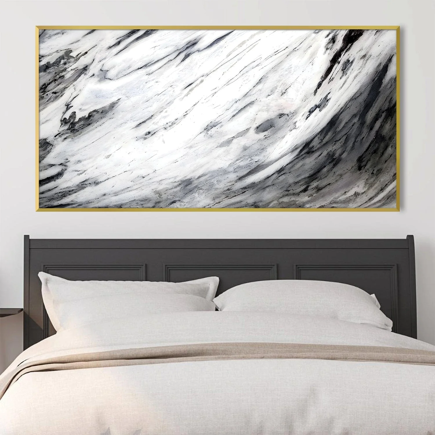 The Grey Symphony Canvas - Image 3