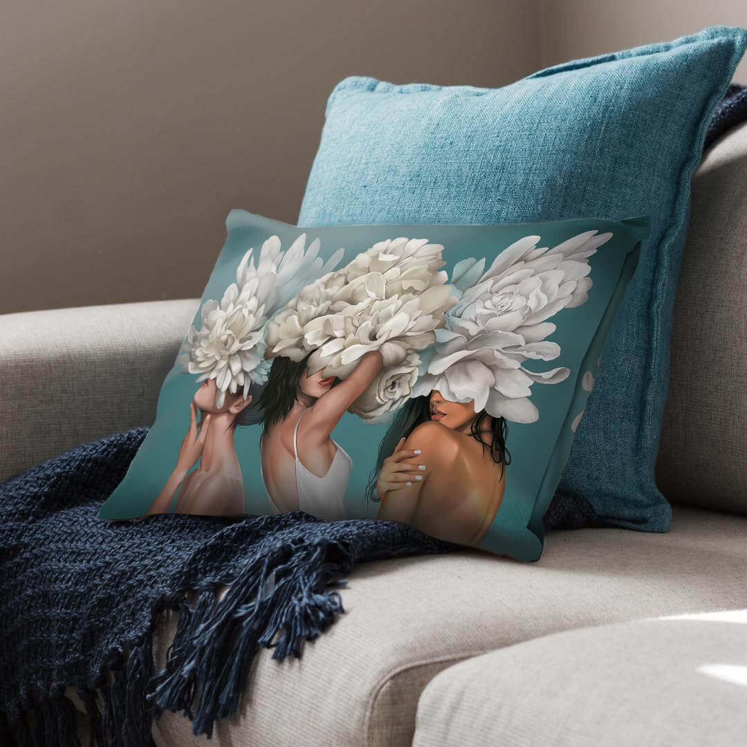 The Hidden Woman Cushion - Image 2