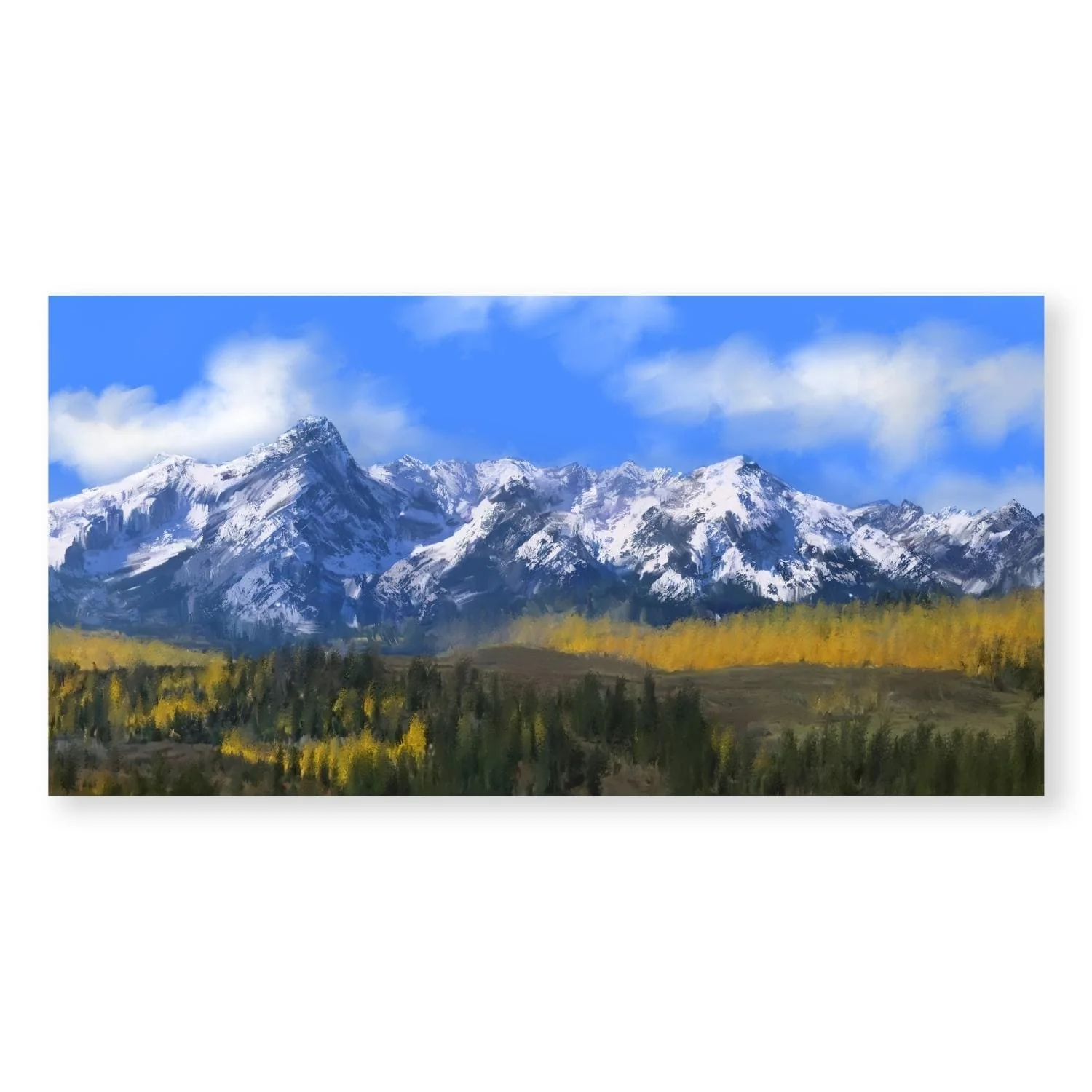 The Rockies Canvas - Image 5