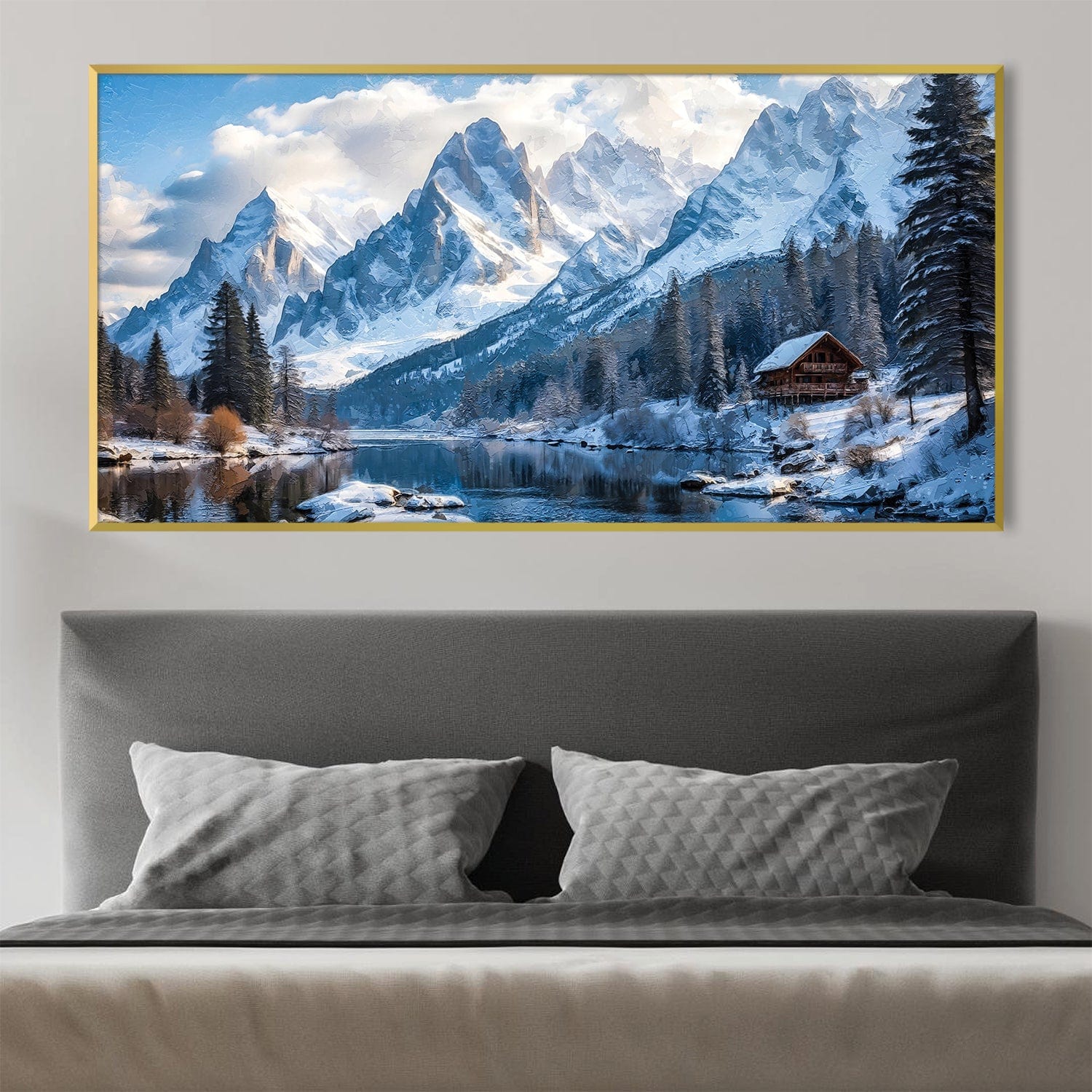 The Stillness of Snow Canvas - Image 2