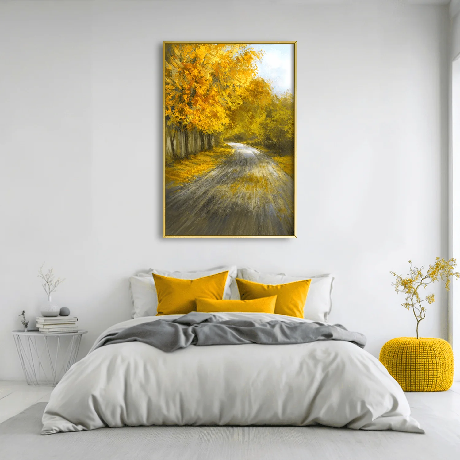 The Turning Road Canvas - Image 2