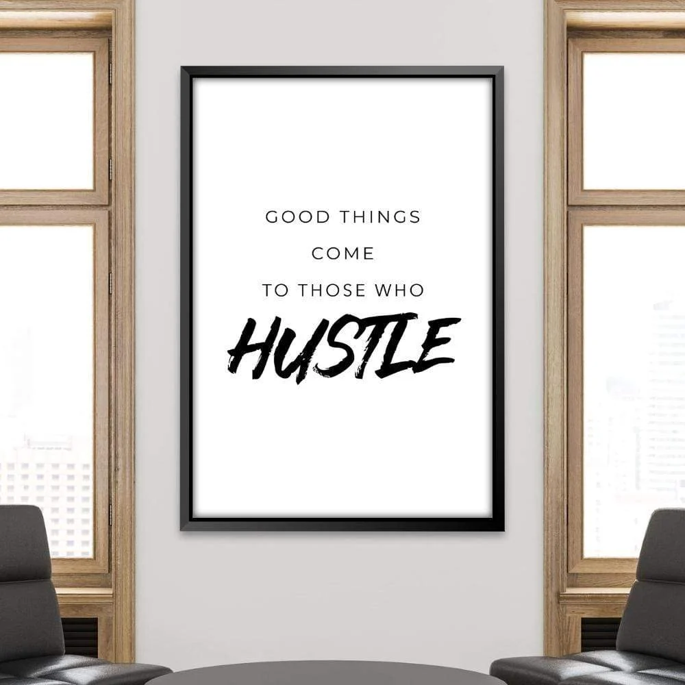 Those Who Hustle Canvas - Image 3
