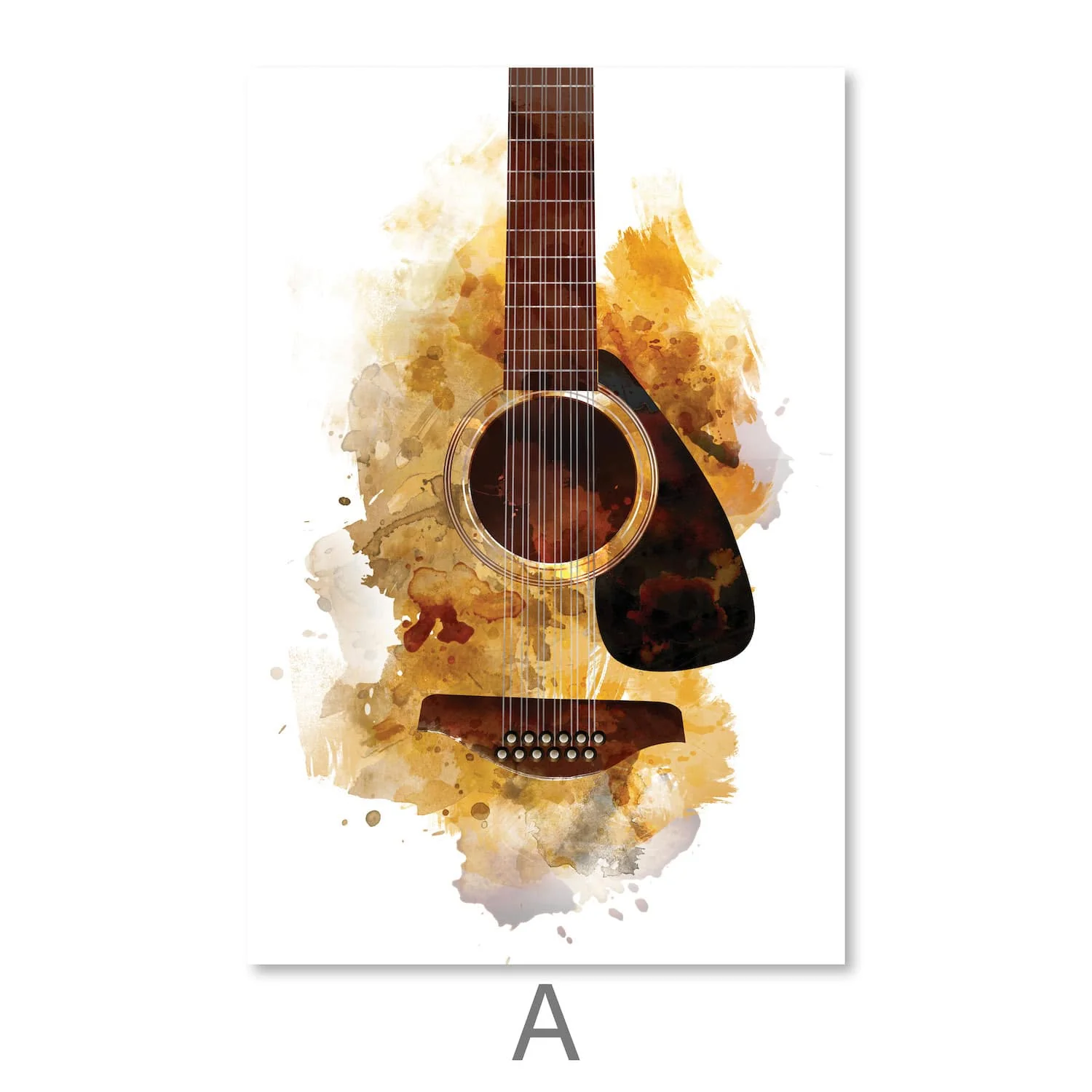 Three Guitarists Canvas - Image 5