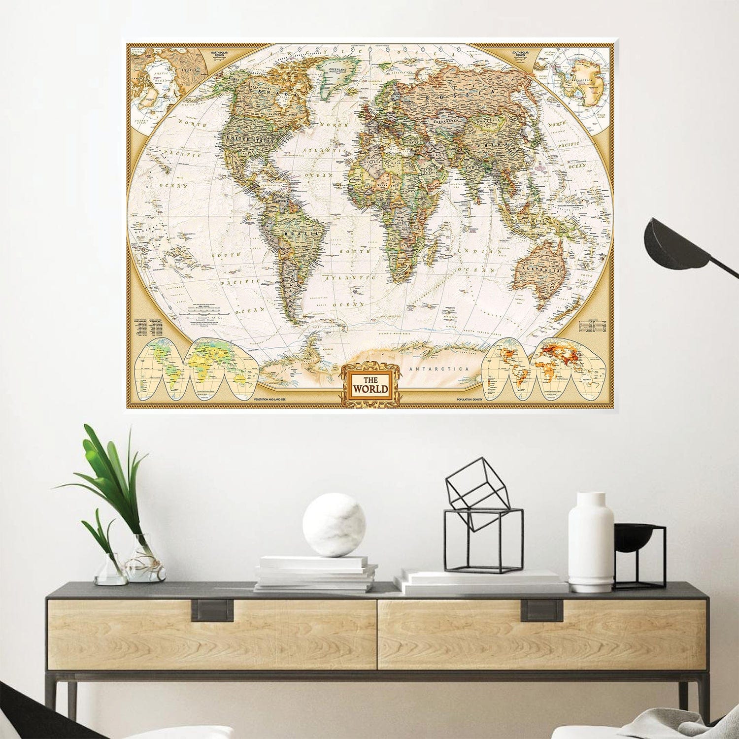 Travelers Map Canvas - Image 3