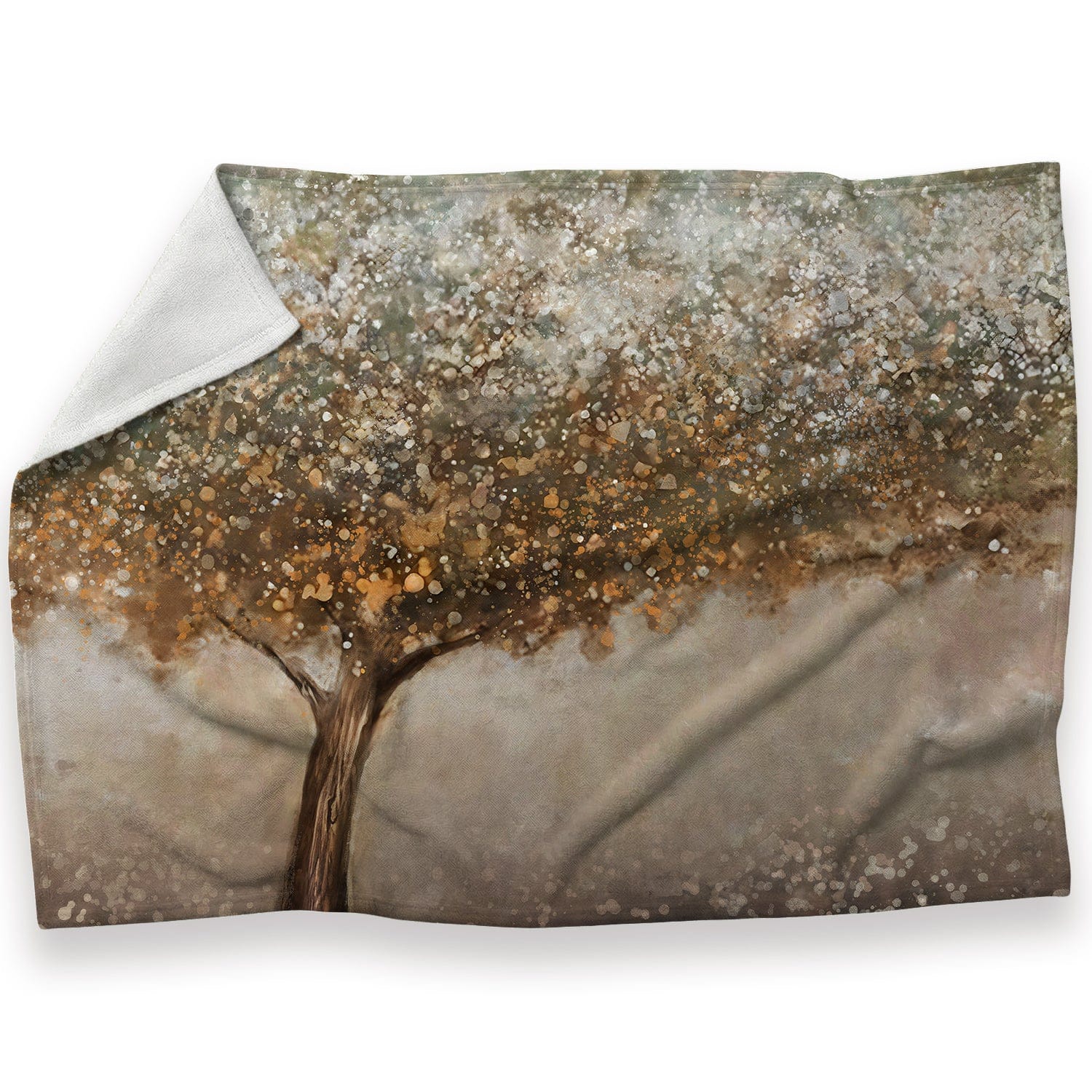 Tree in the Paint Blanket