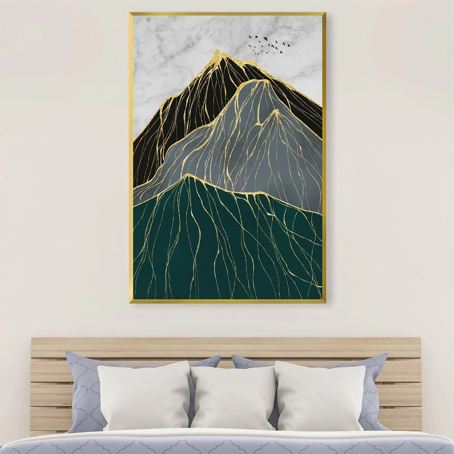 Trichromatic Peaks Canvas - Image 2