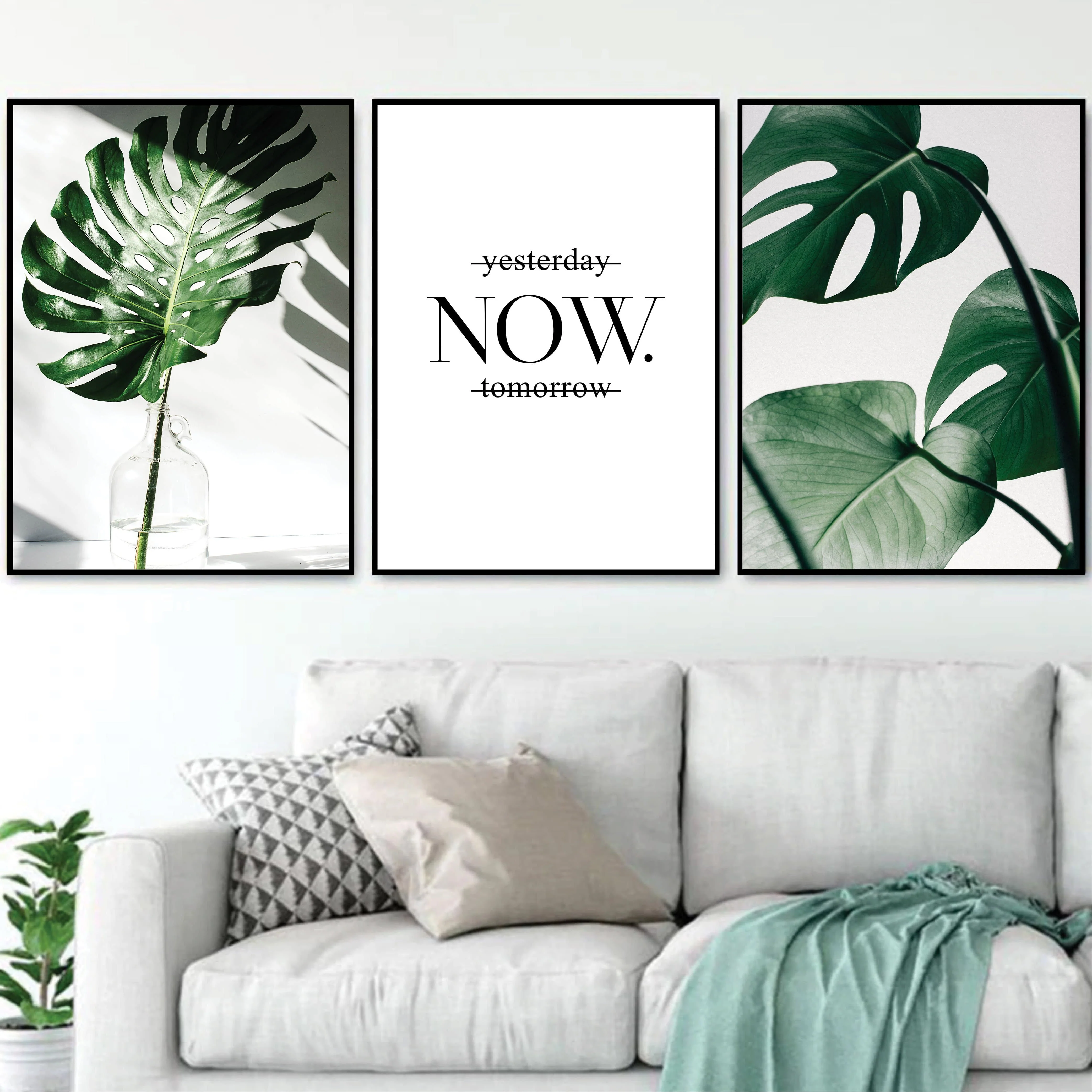 Tropical Leaf Canvas - Image 3
