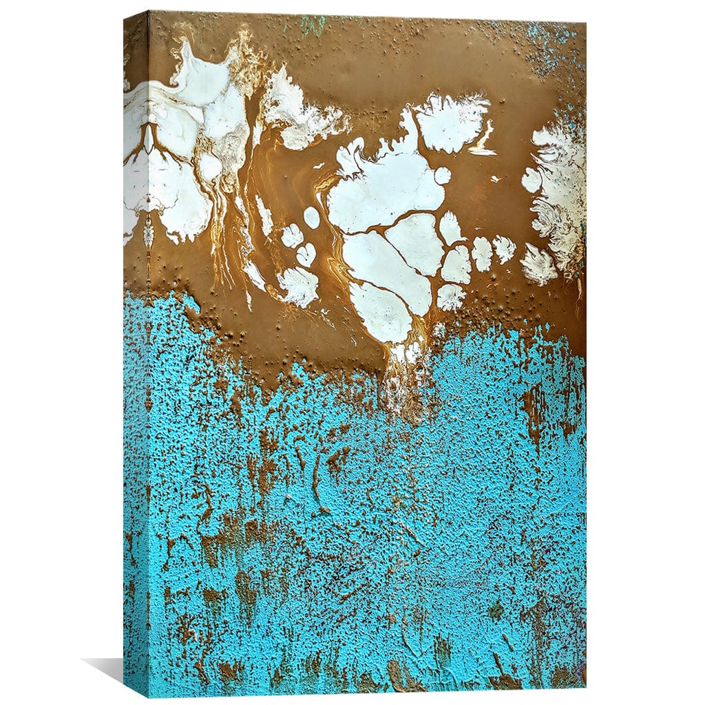 Turquoise Shore Canvas - Image 2