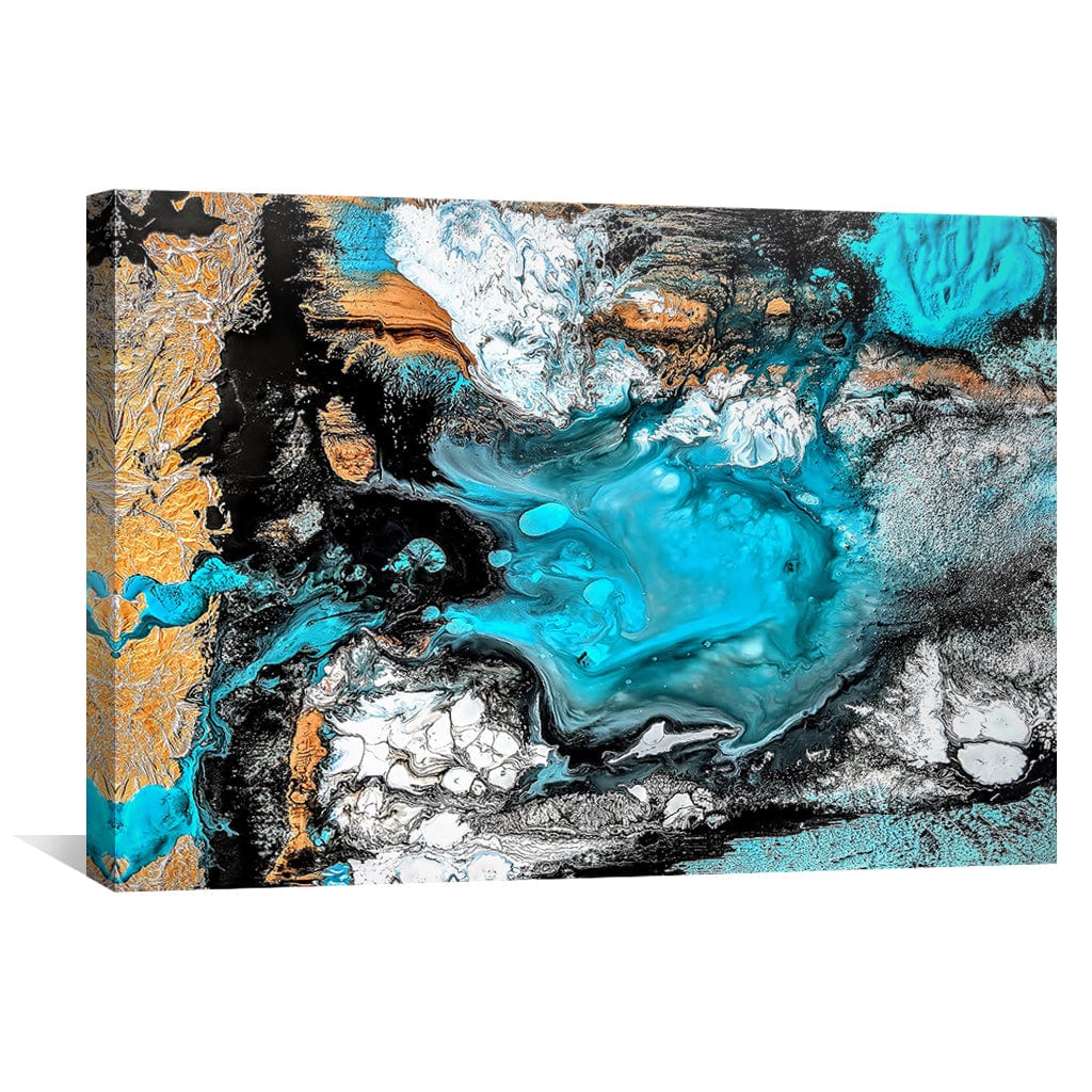 Turquoise Sonata Canvas - Image 2