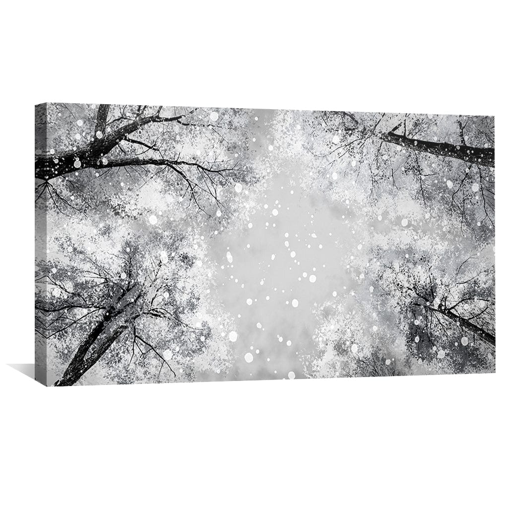 Twilight Snowfall Canvas - Image 4