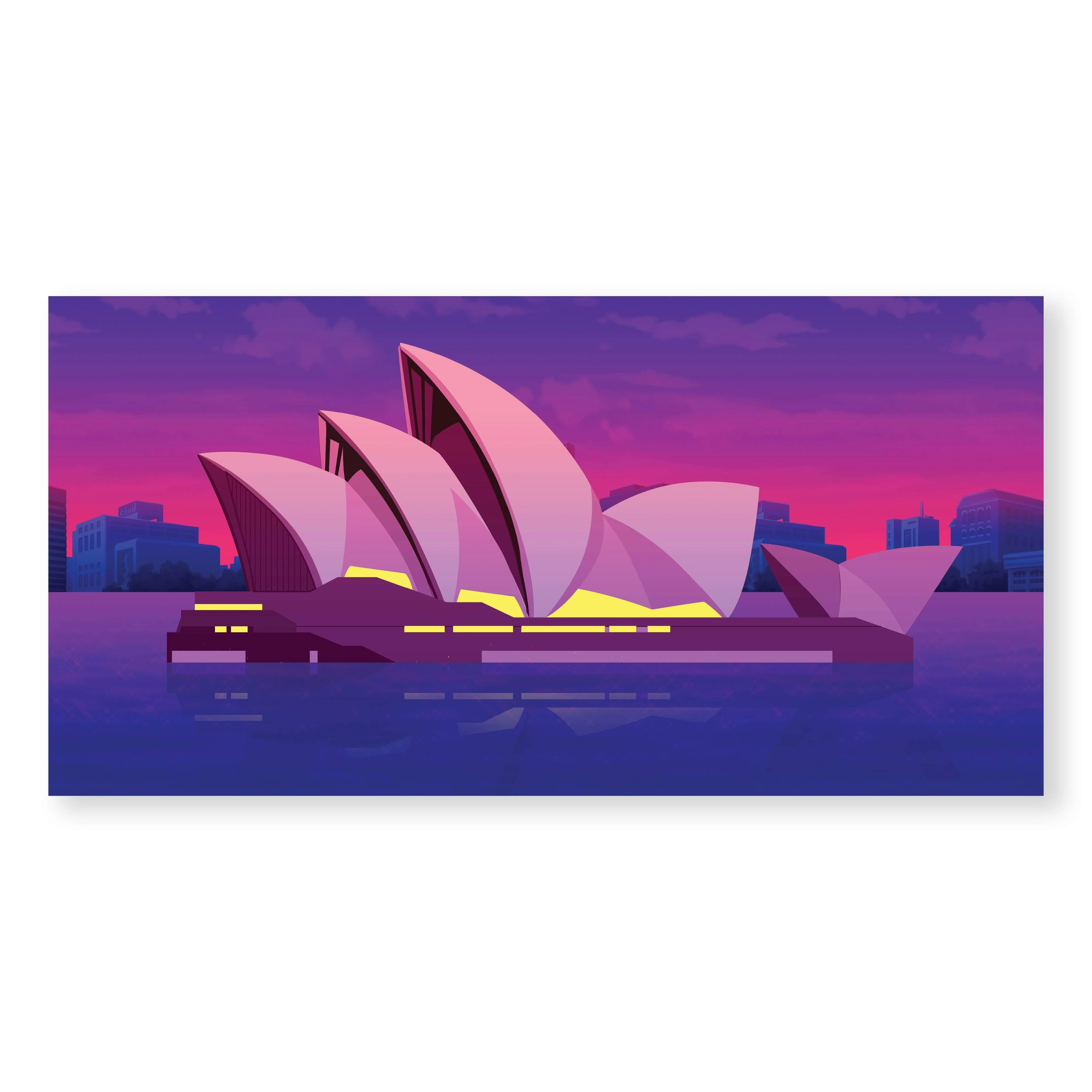 Twilight Sydney Canvas - Image 3